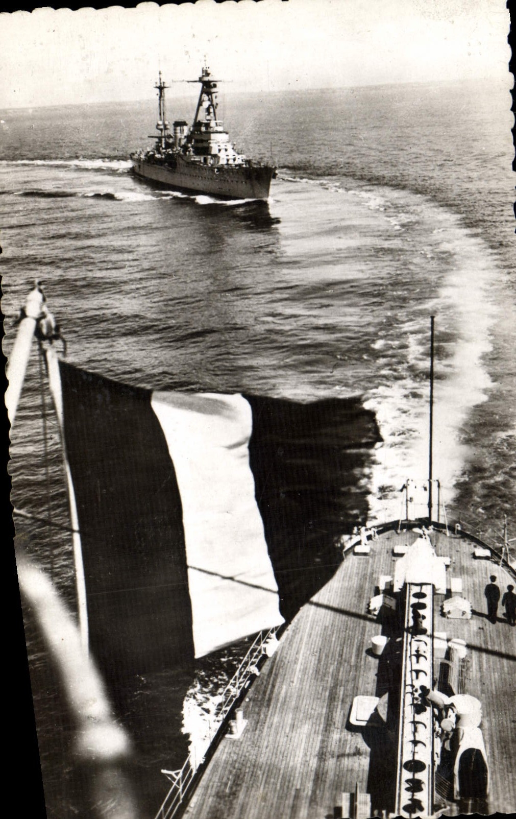 MODERN CARD Warship French Navy