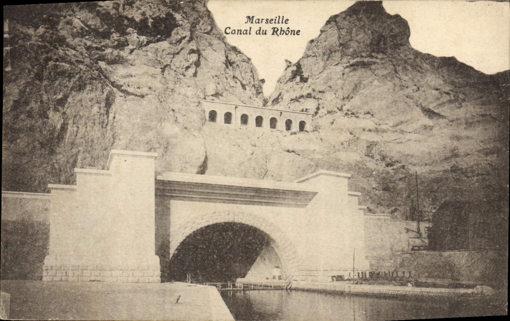 CPA Marseille Canal du Rhone