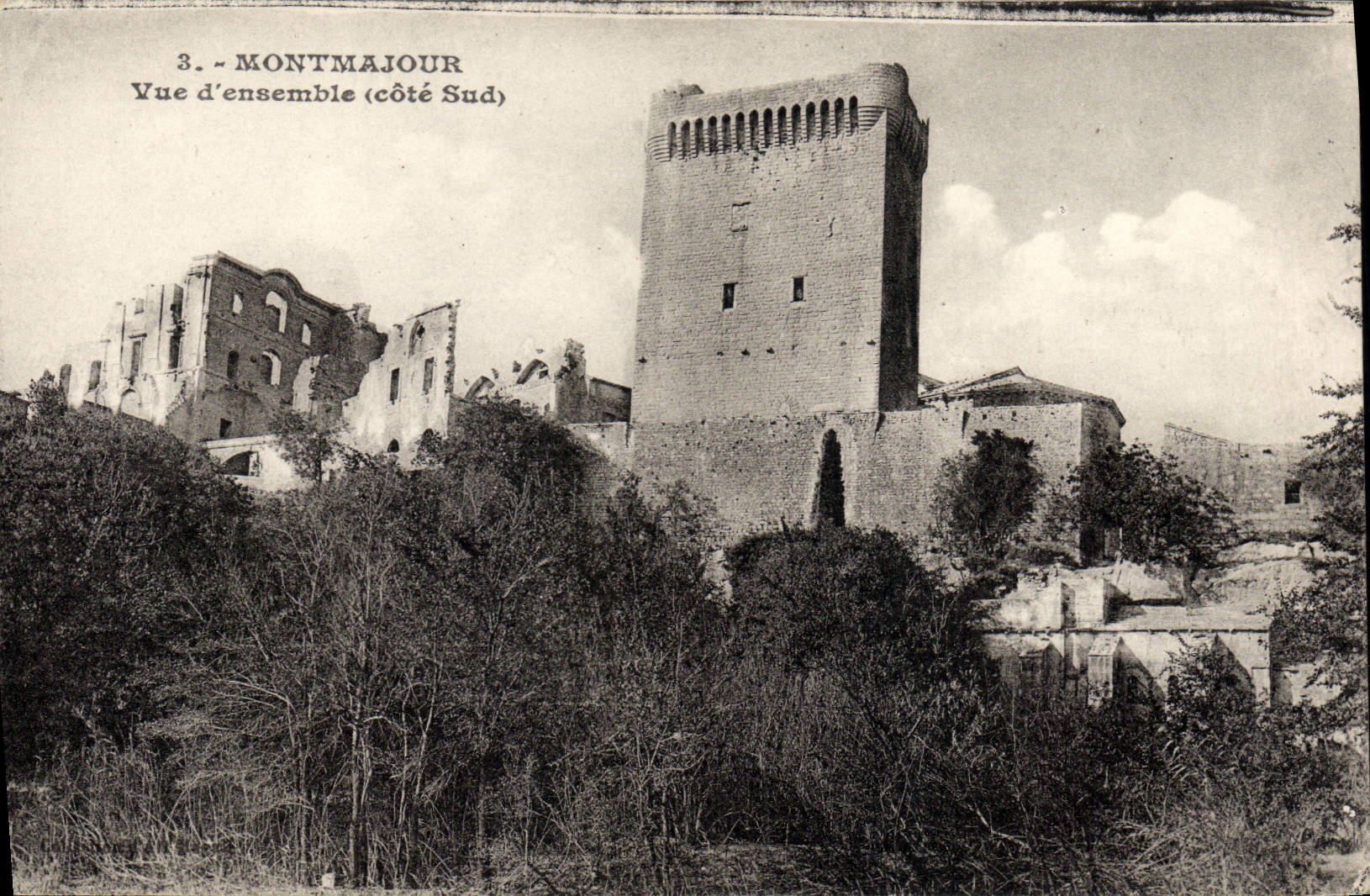 CPA Montmajour Vue d'Ensemble 