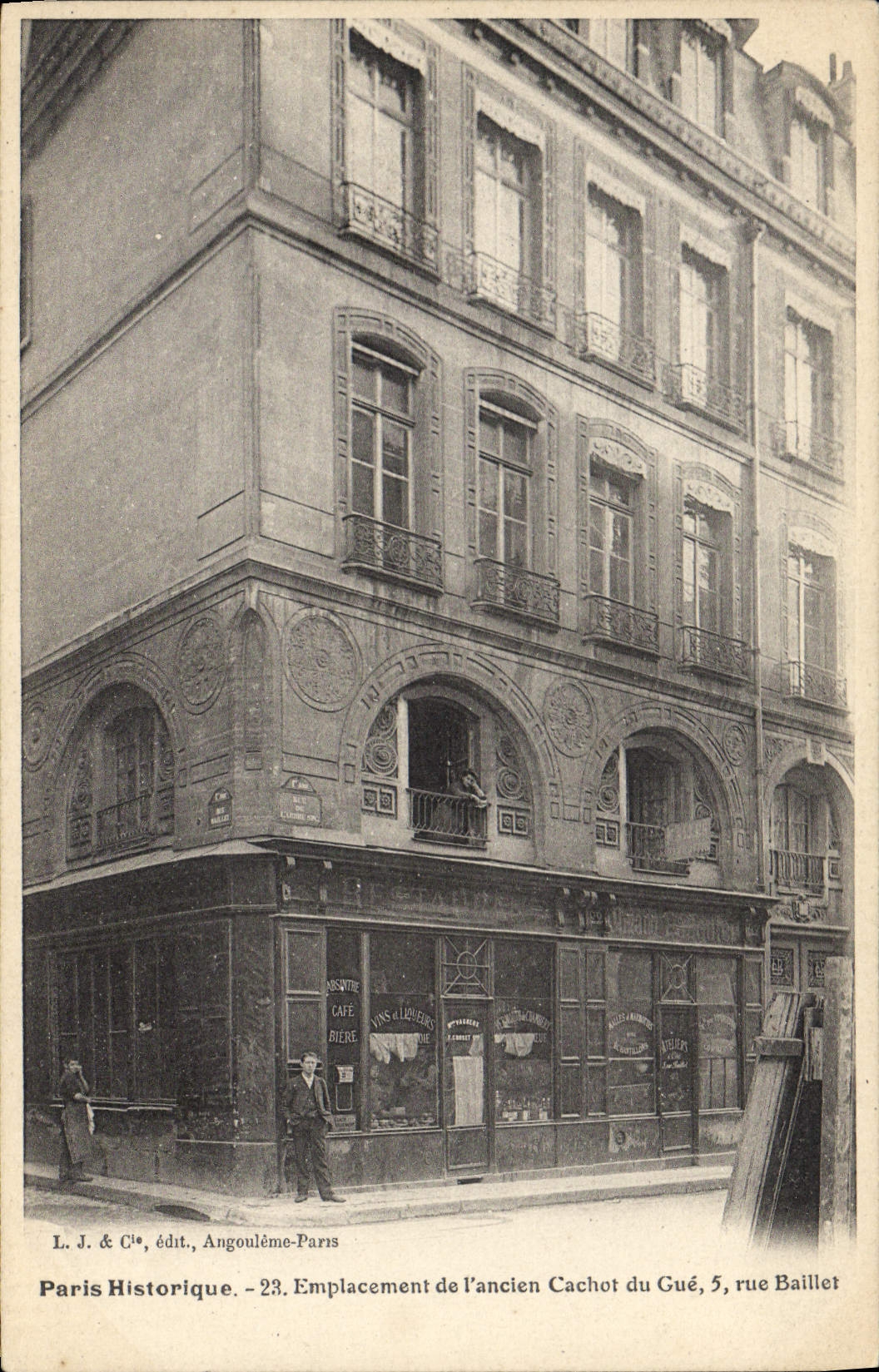CPA Prison Paris Emplacement de l'ancien cachot du gue Rue Baillet 