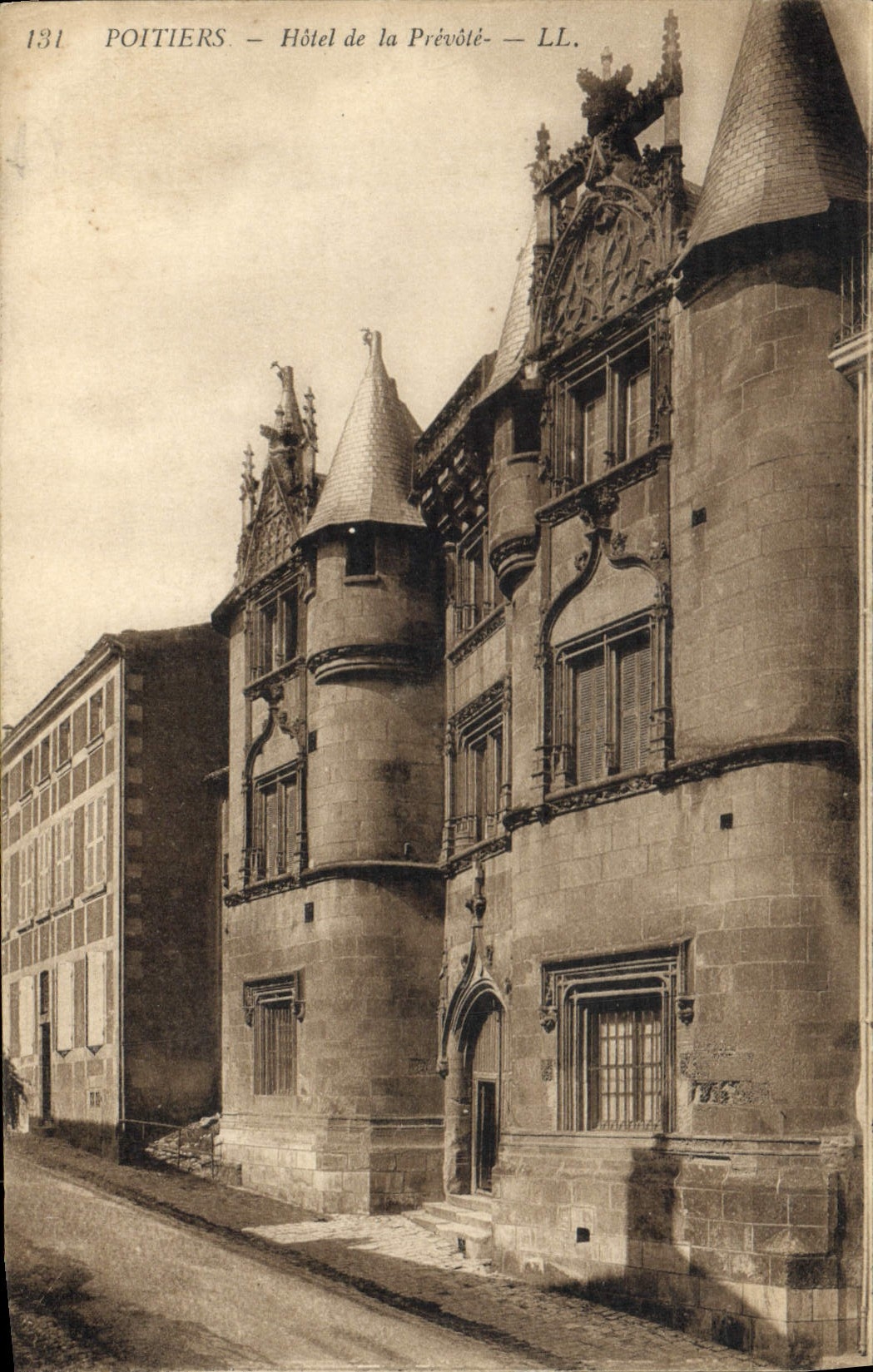 Hotel de Poitiers de la prisión de la POSTAL de la VENDIMIA de Prevote