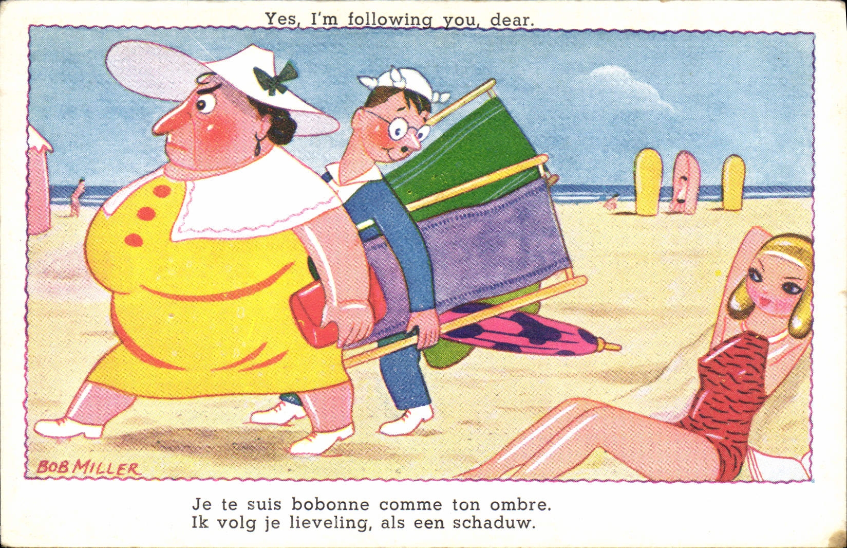 Playa Bob Miller de la POSTAL de la VENDIMIA