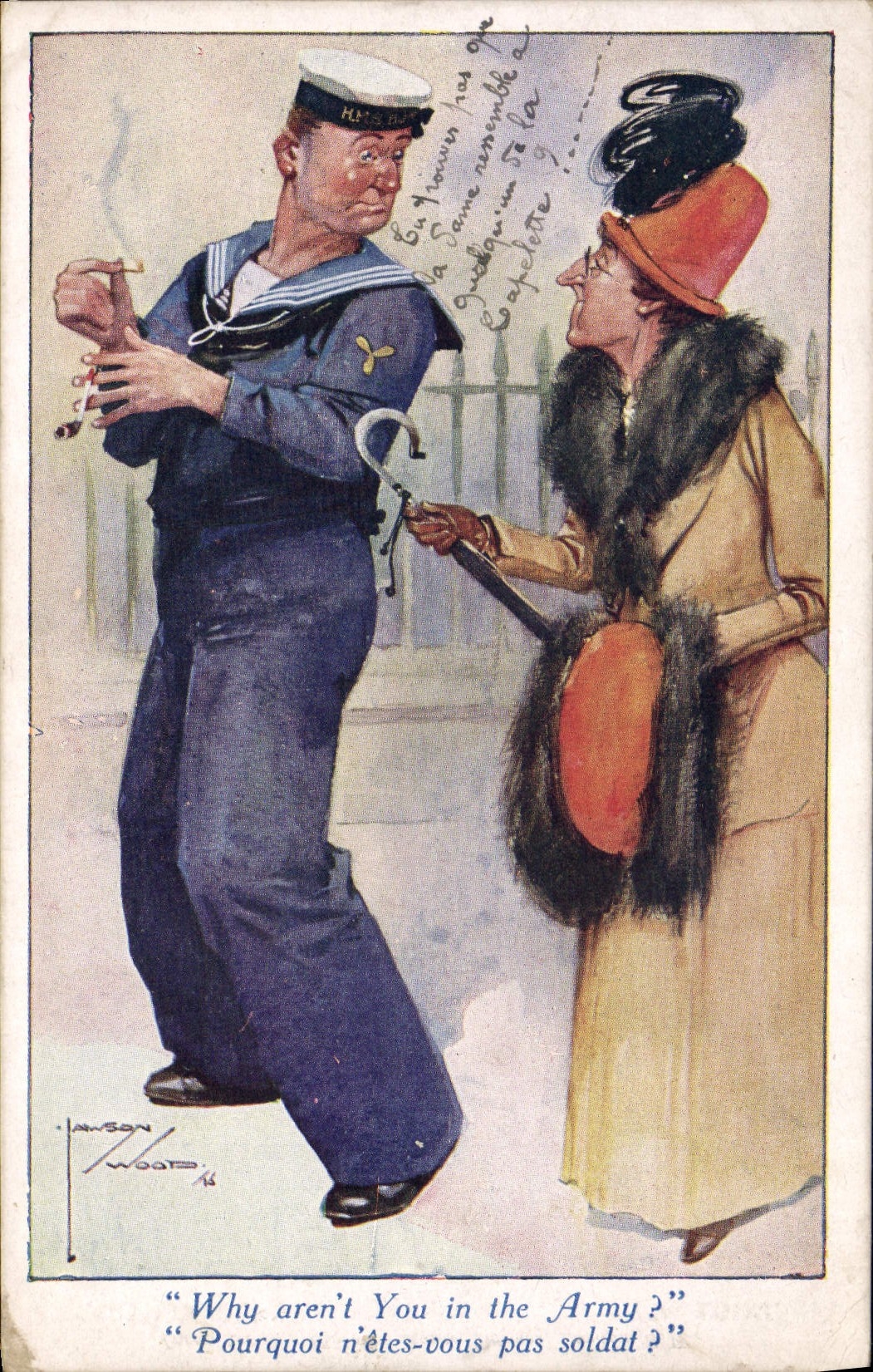 CPA Femme Marin Lawson Wood