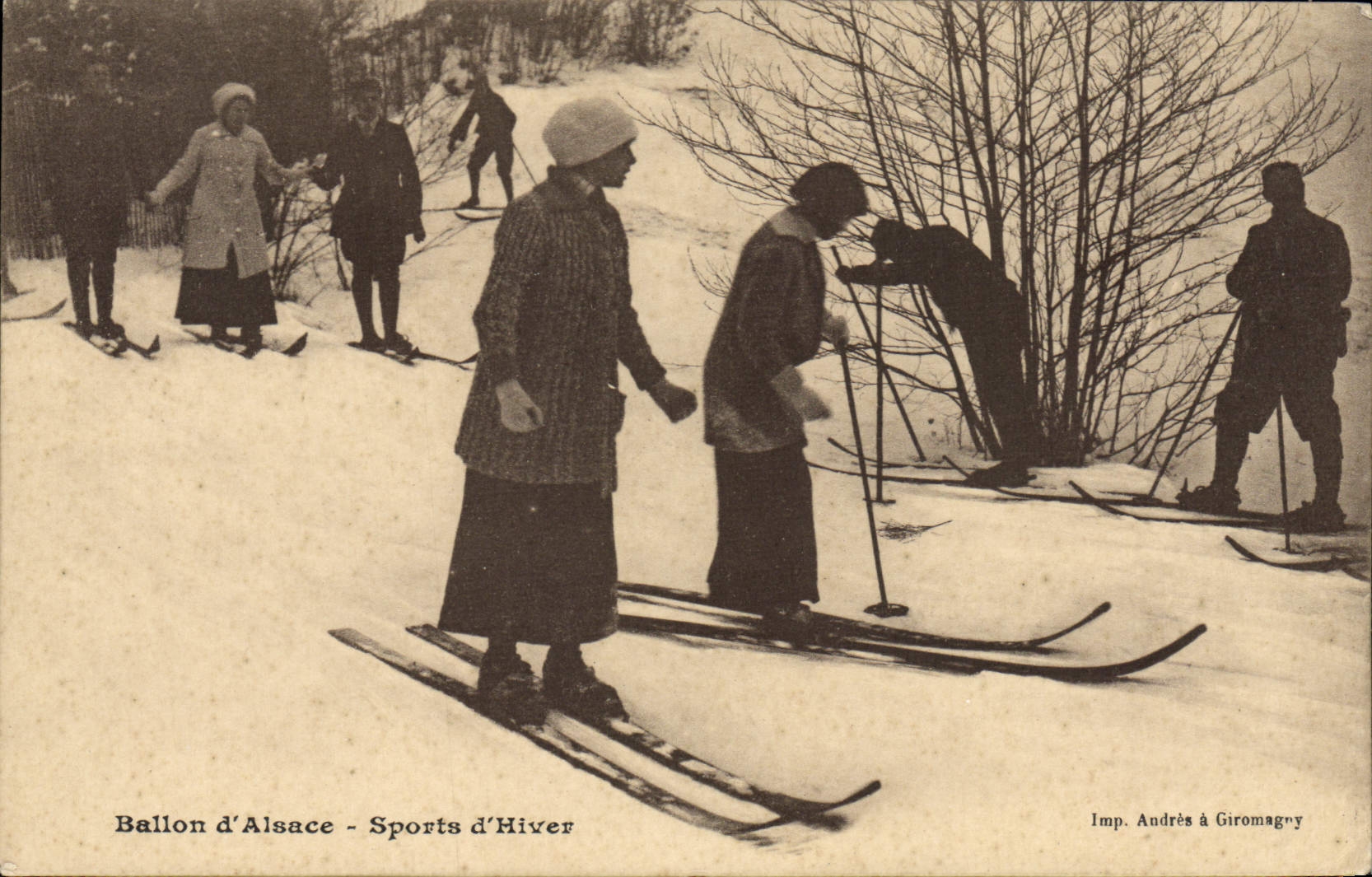 CPA Sports d'hiver Ski Ballon d'Alsace