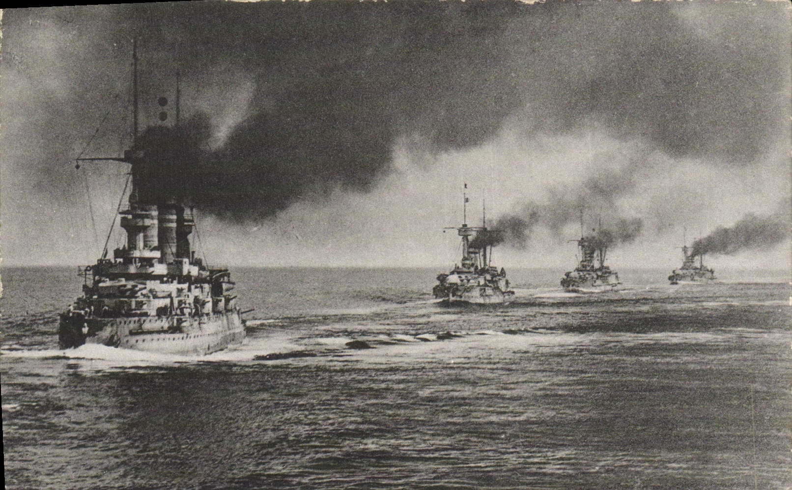 CPA Bateau de guerre Allemagne 