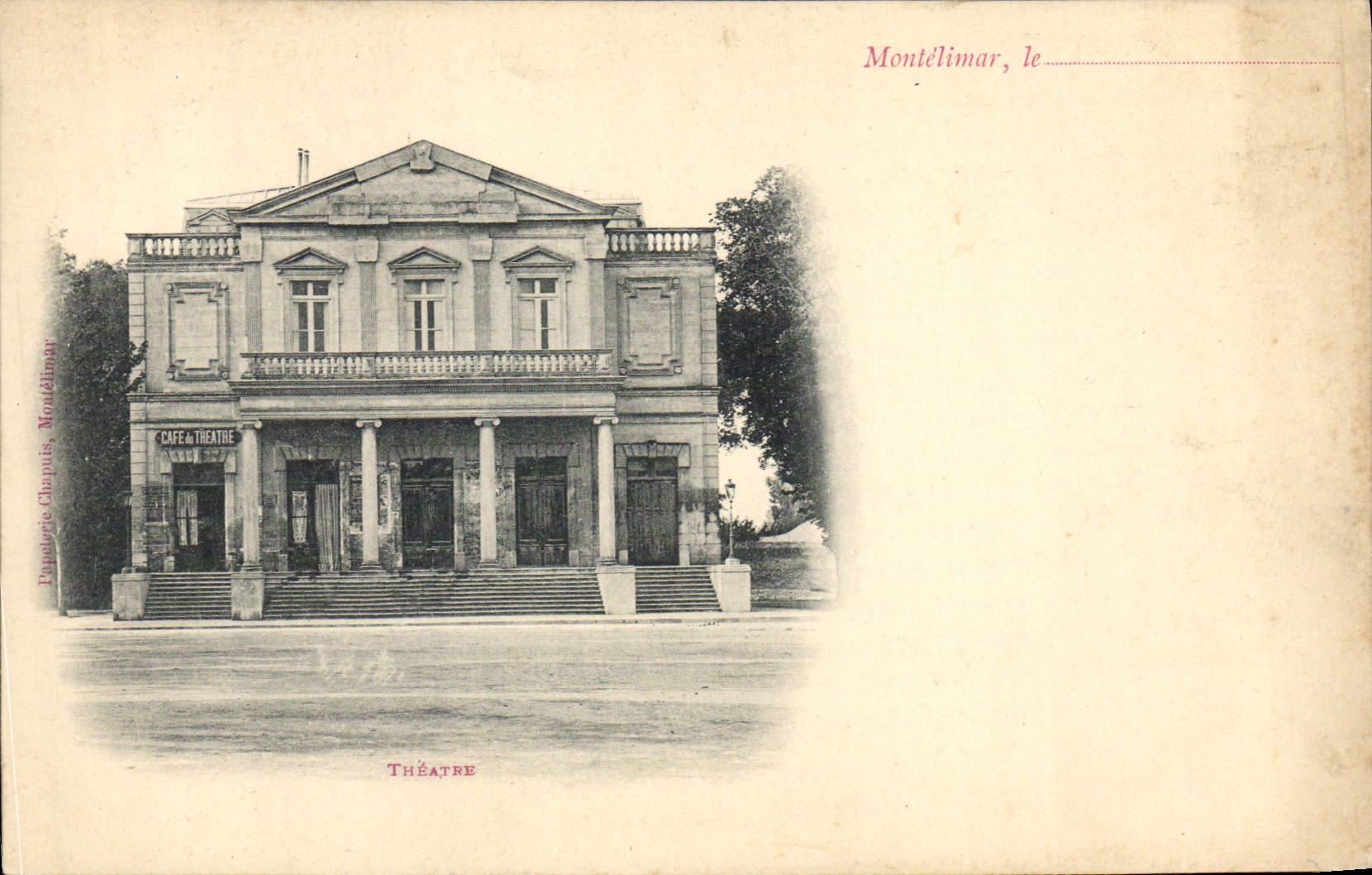 VINTAGE POSTCARD the Montelimar Theater