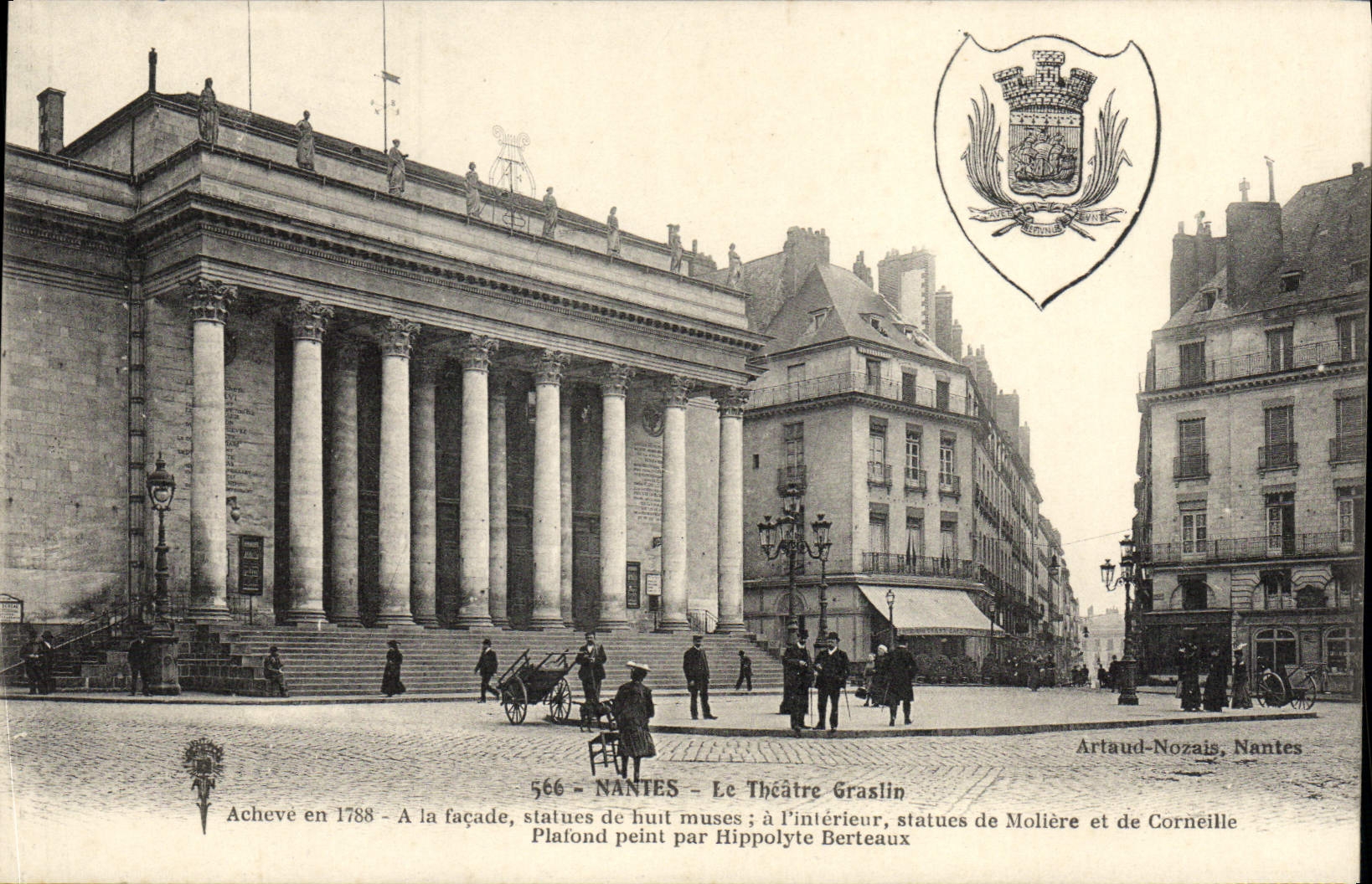 CPA Le Theatre Graslin Nantes