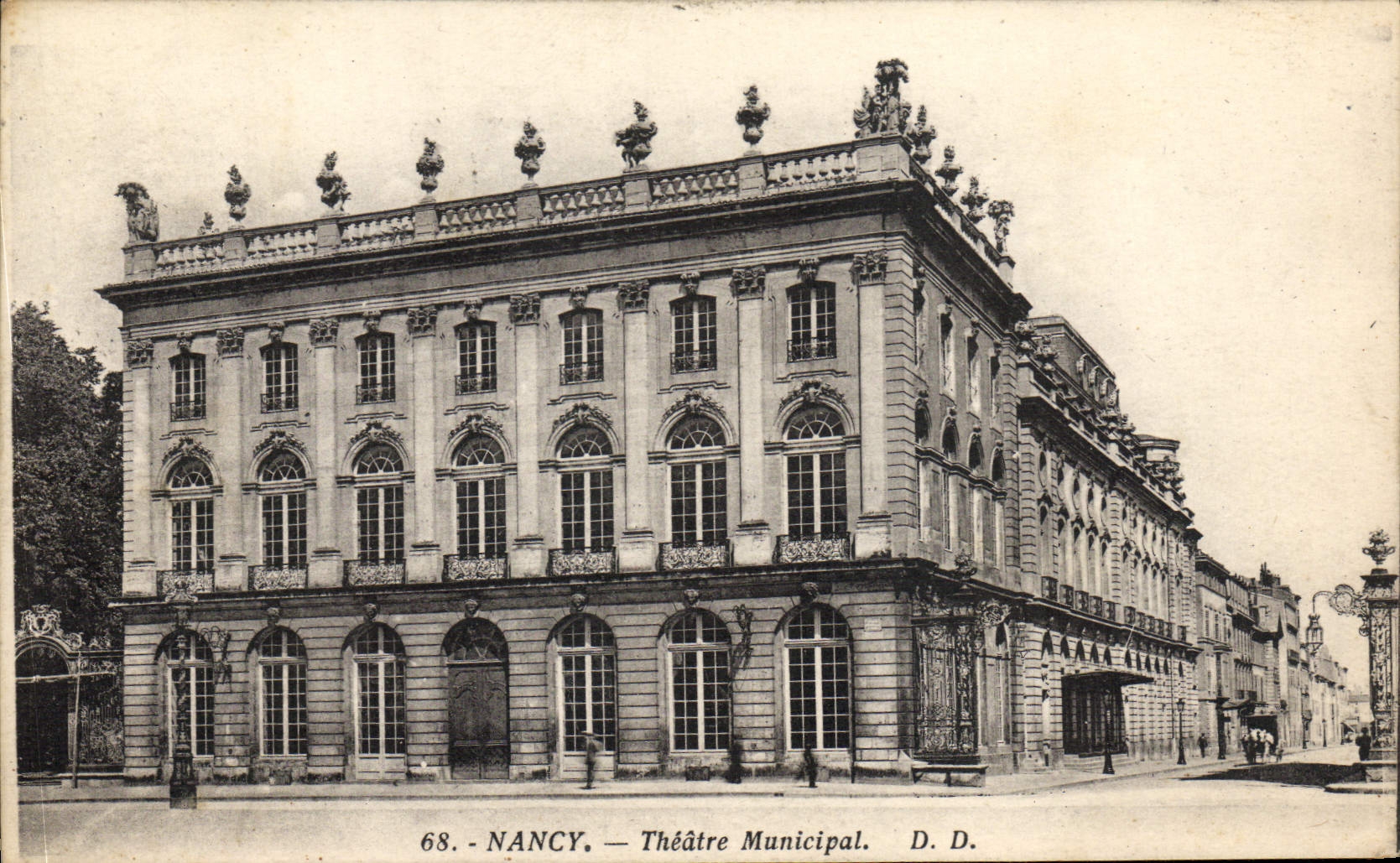 CPA Le Theatre municipal Nancy