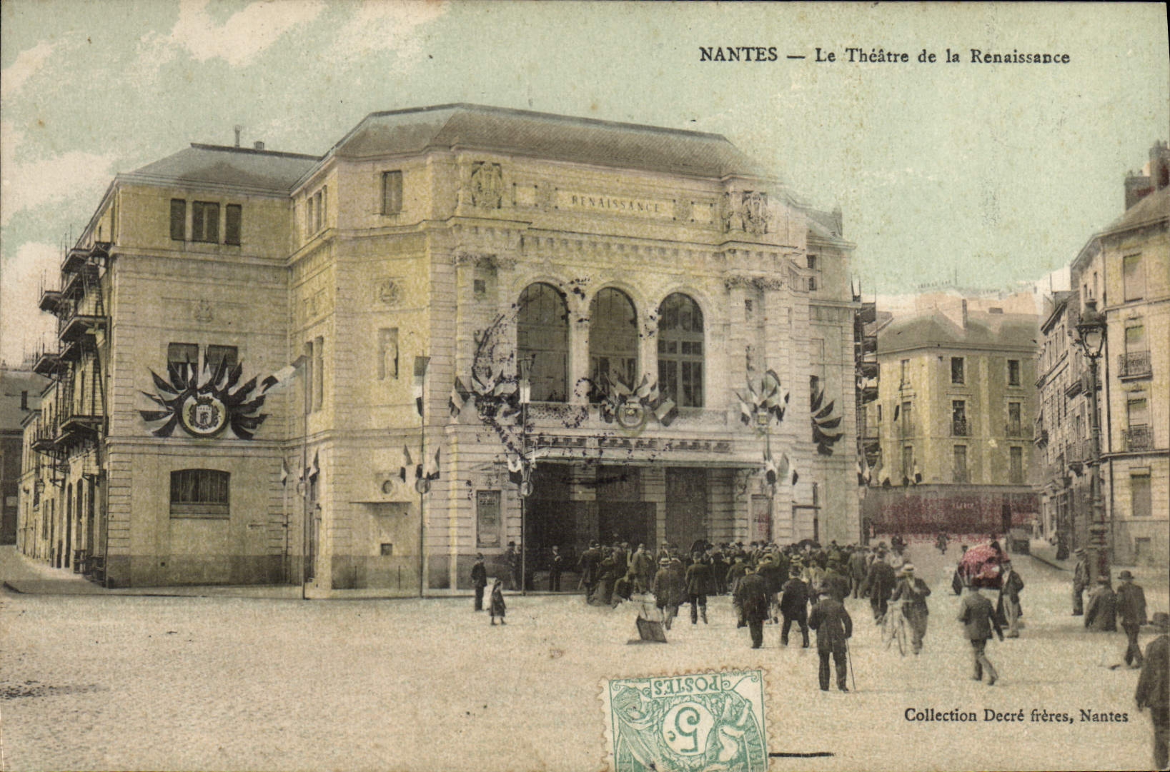CPA Nantes Le Theatre de la Renaissance