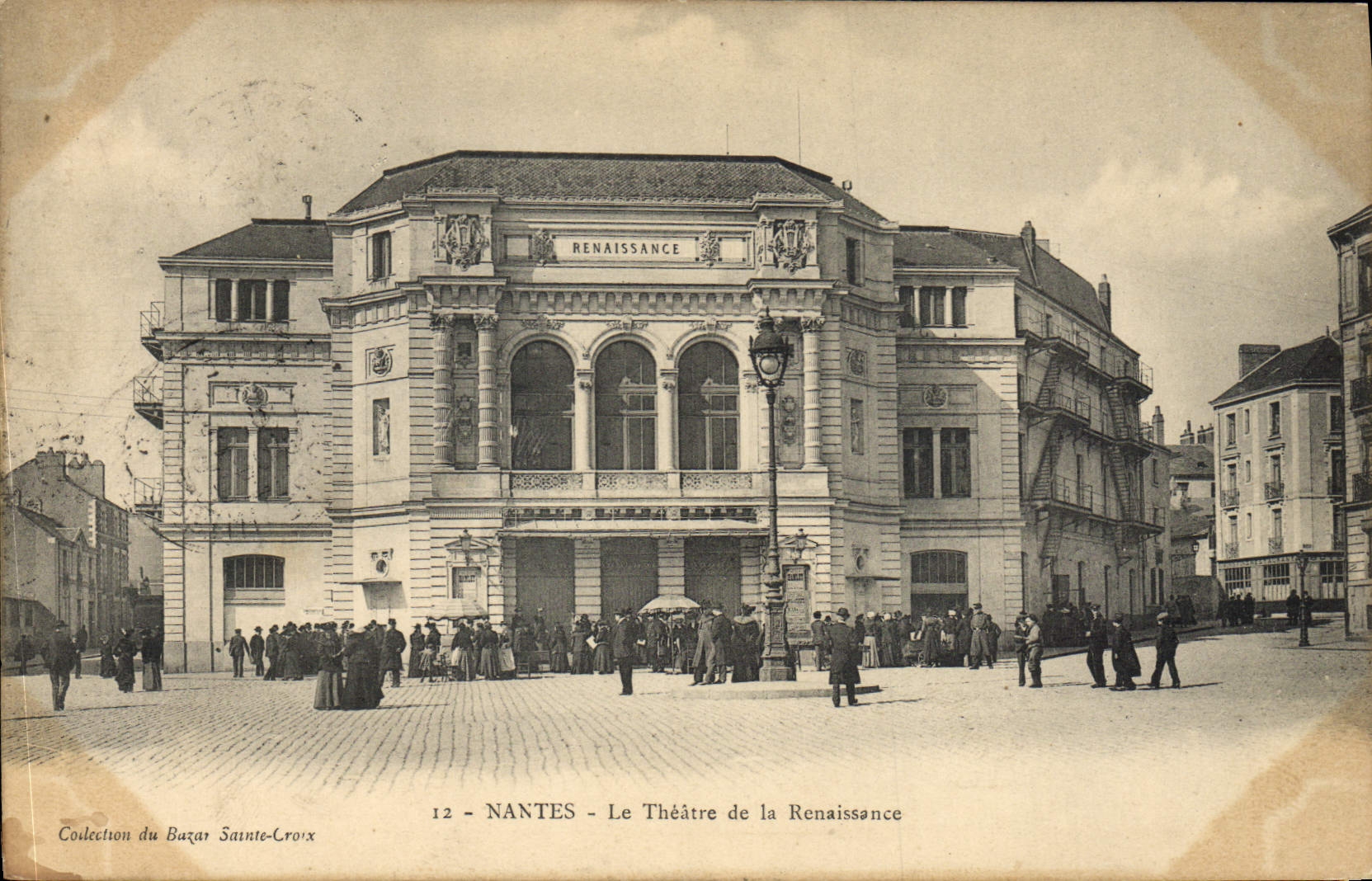 CPA Nantes Le Theatre de la Renaissance