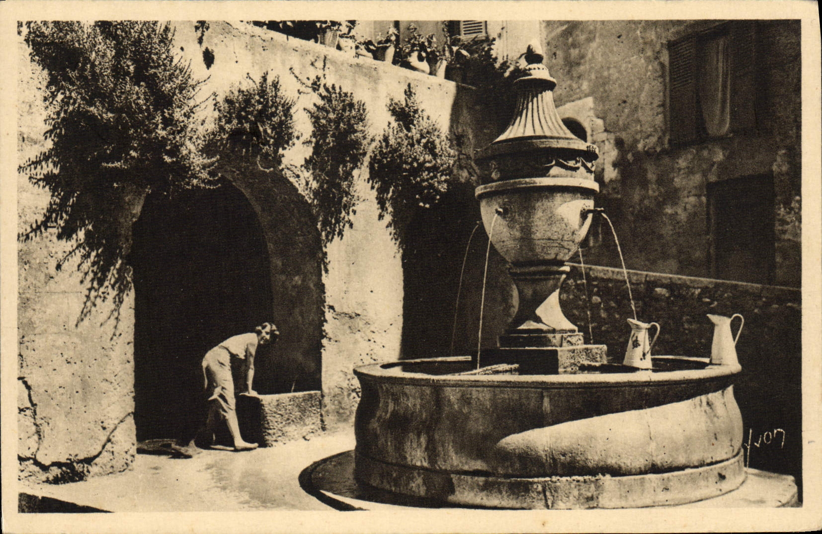 CPA Saint Paul La vieille fontaine