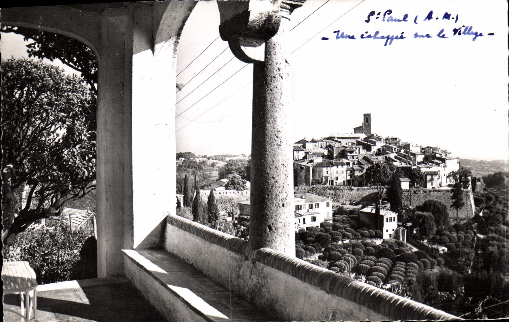 CPA Saint Paul Une echappee sur le village