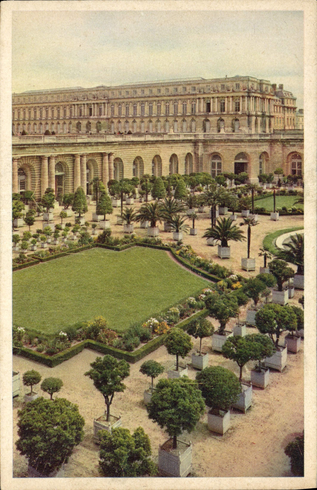 Castillo de la POSTAL de la VENDIMIA de Versalles el naranjal