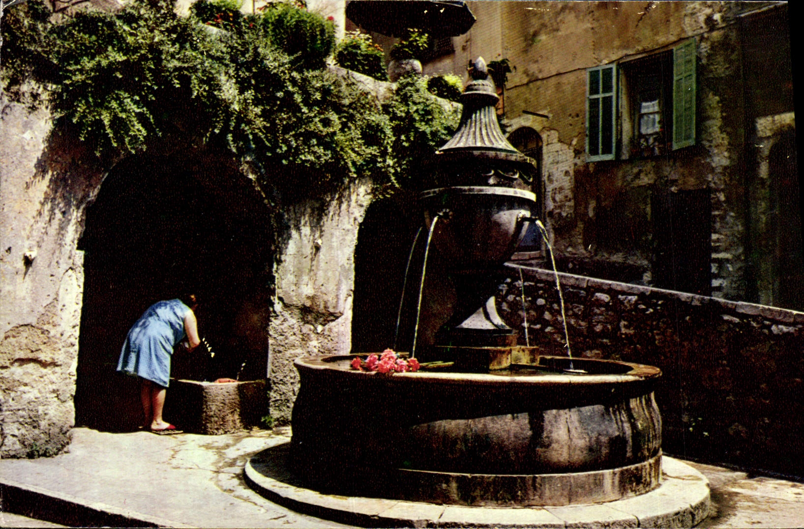 CPM Saint Paul La fontaine provencale