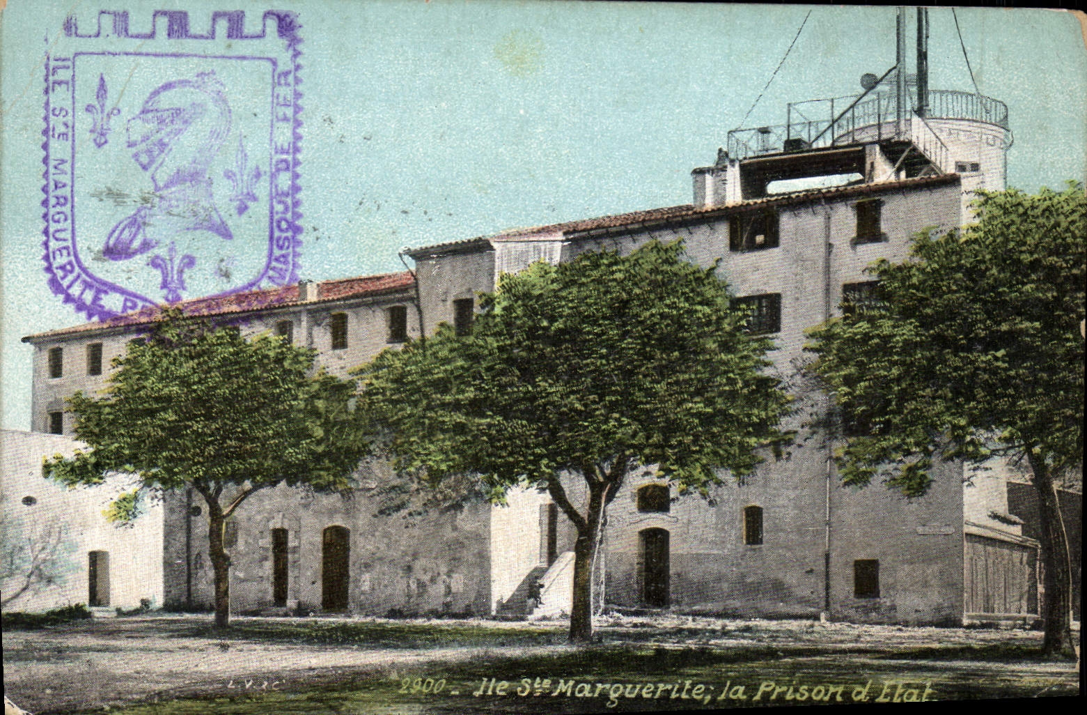 CPA Prison Ile Sainte Marguerite La prison d'etat