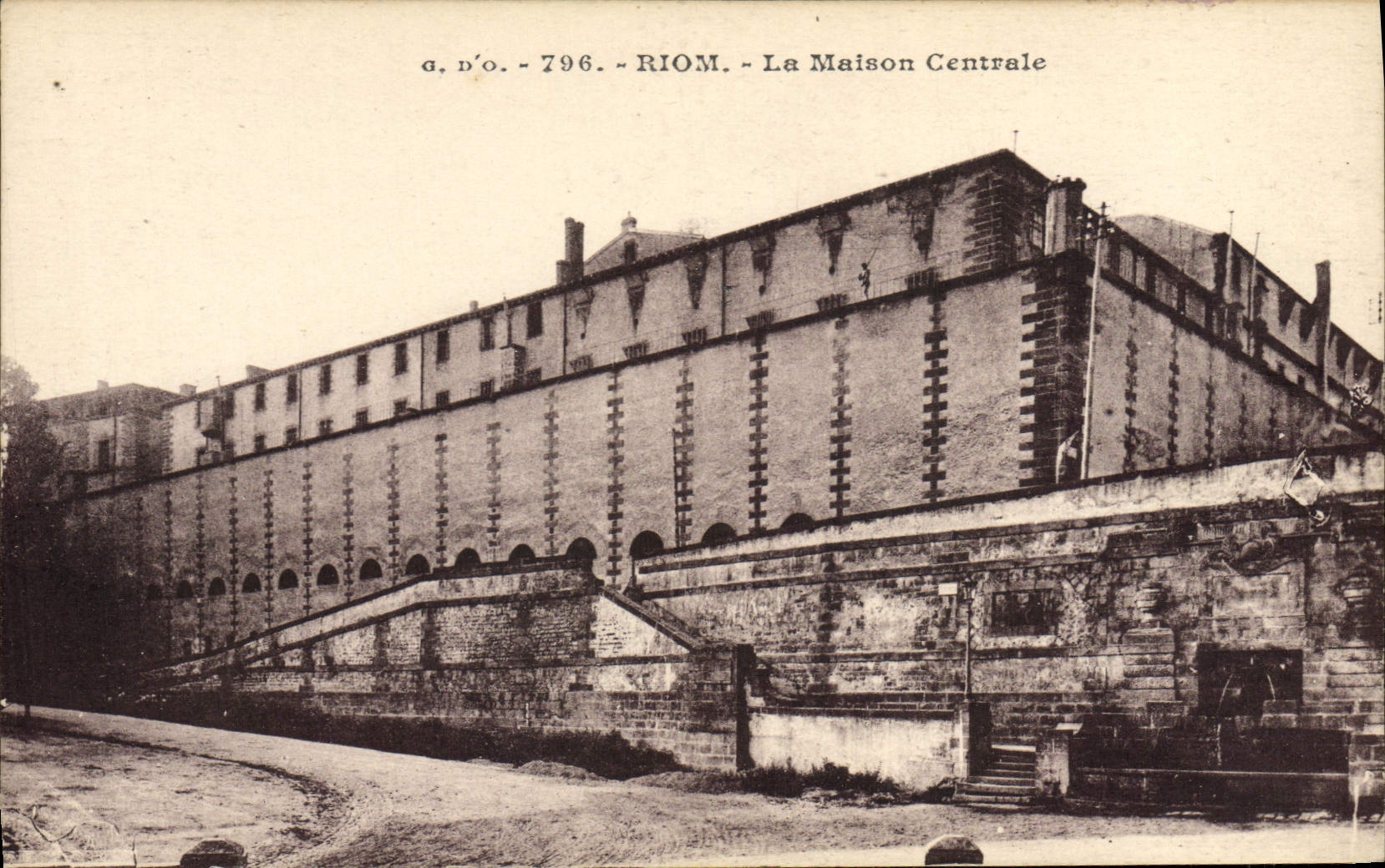 CPA Prison centrale Riom