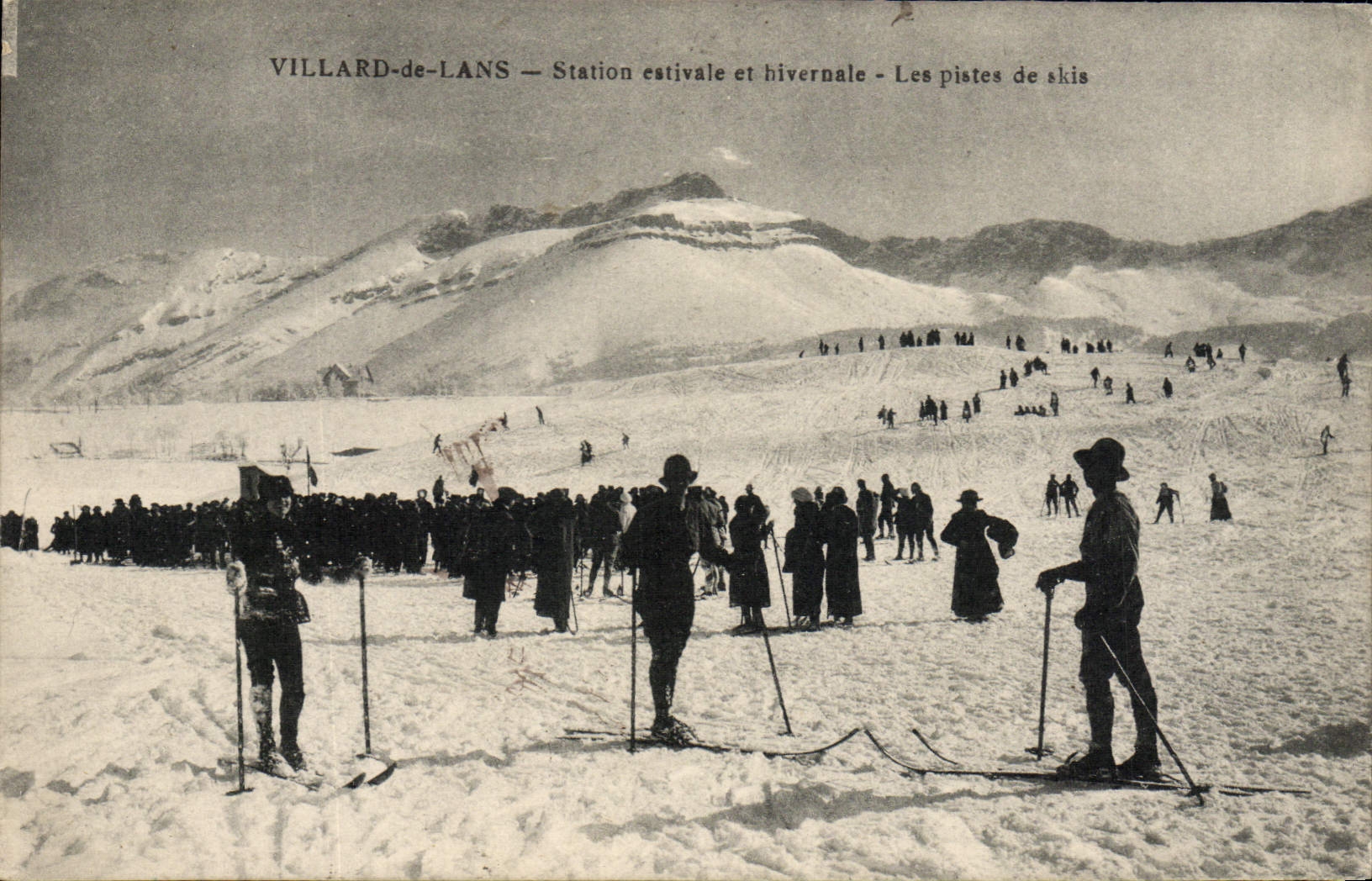 CPA Sports d'hiver Ski Villard de Lans Les pistes de ski
