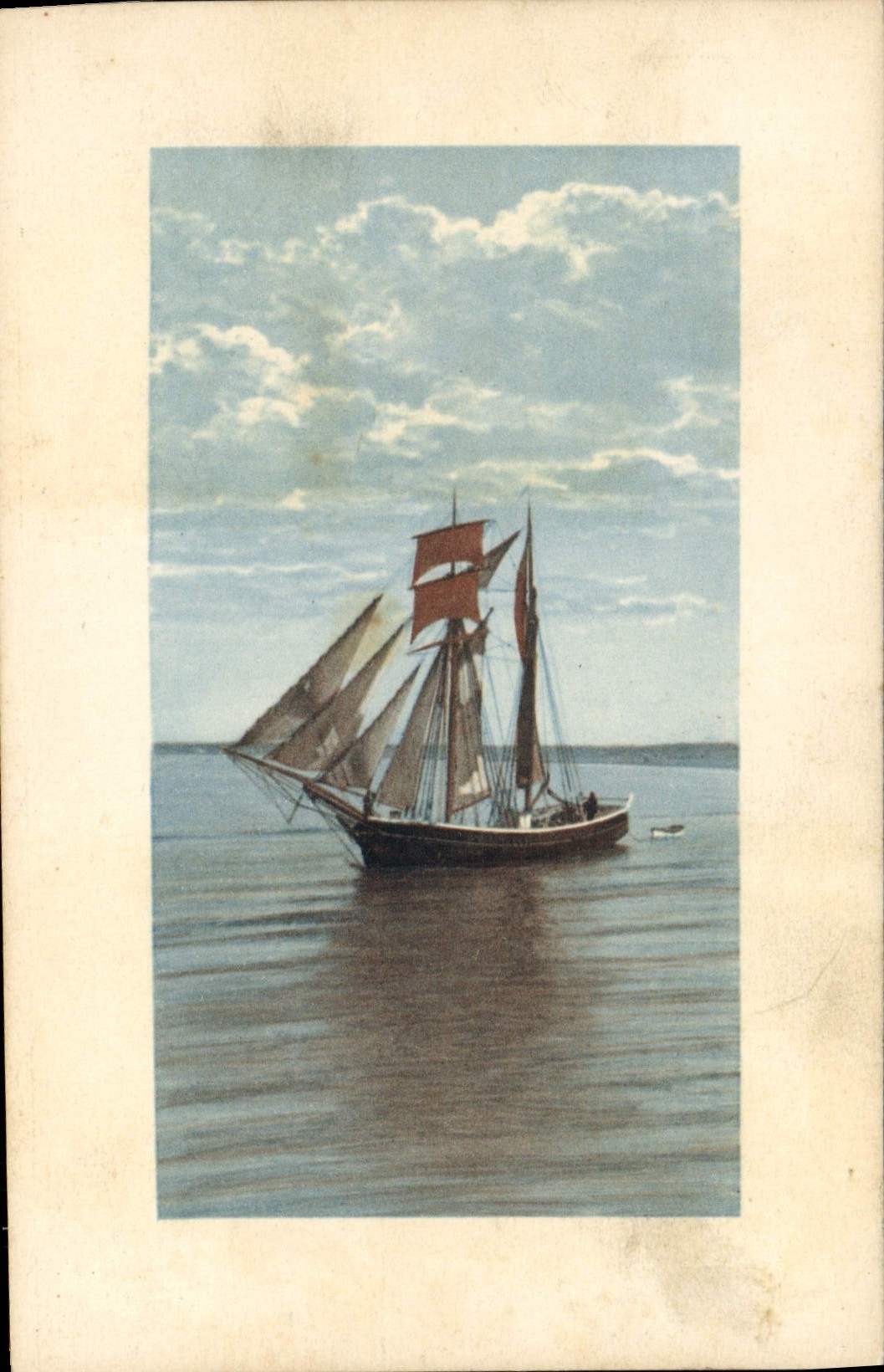 CPA Bateau Voilier 