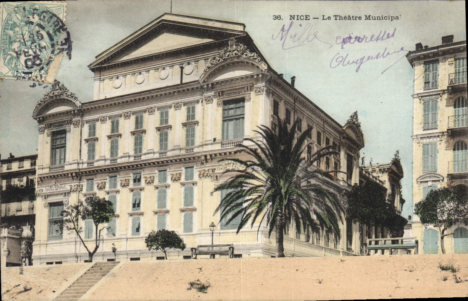 CPA Nice Le theatre municipal