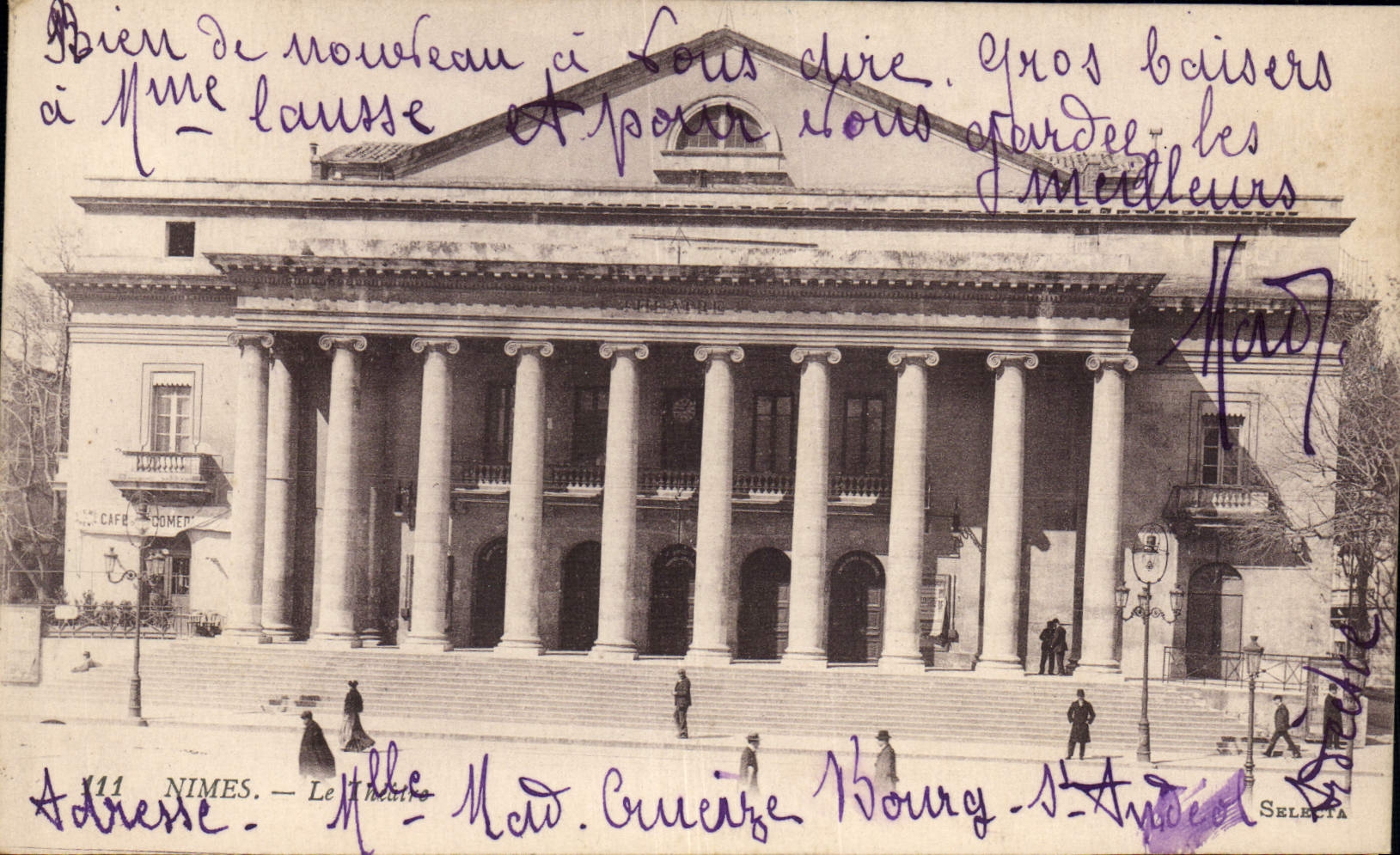 CPA Le theatre Nimes 