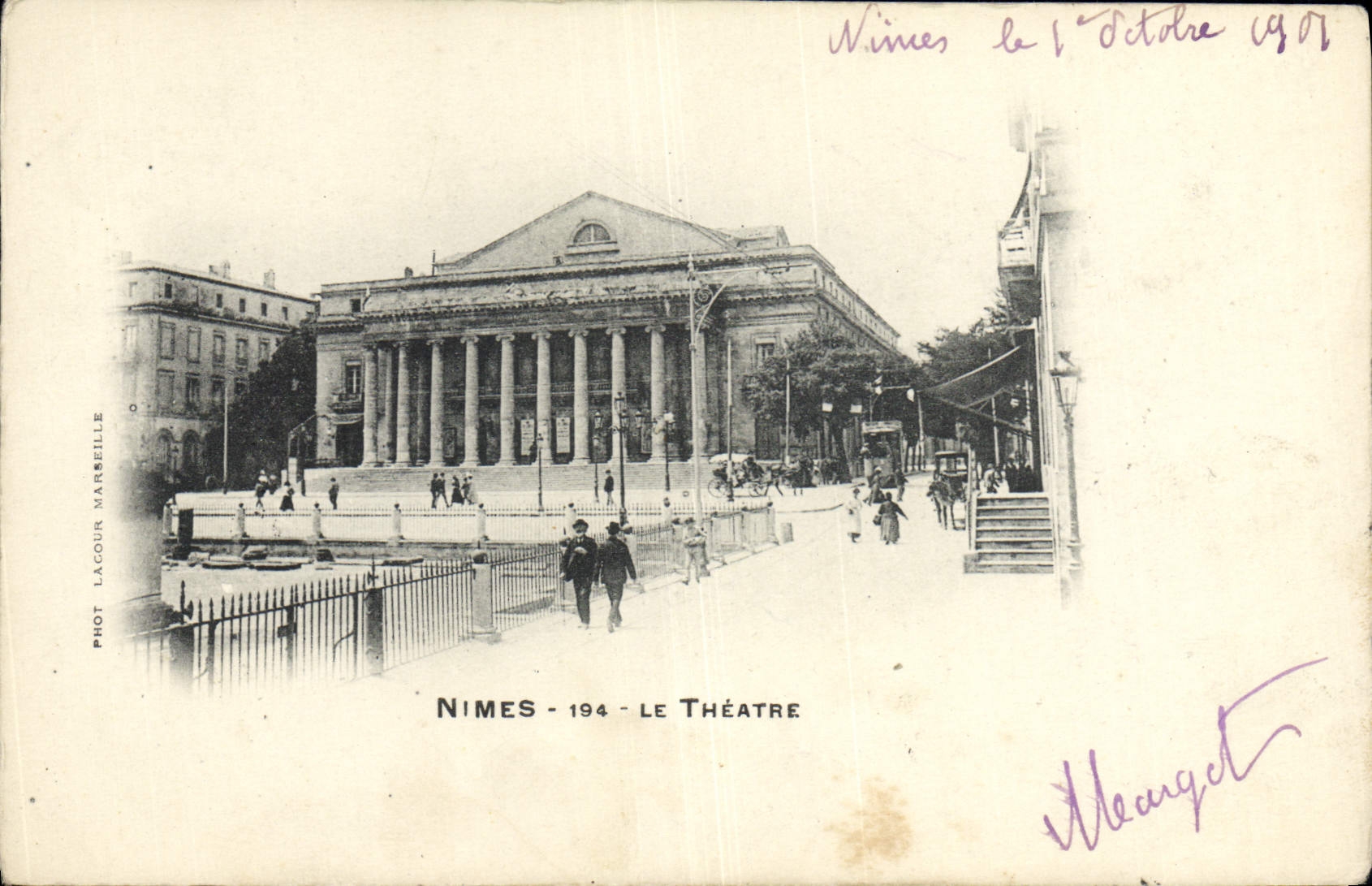 CPA Nimes Le theatre 
