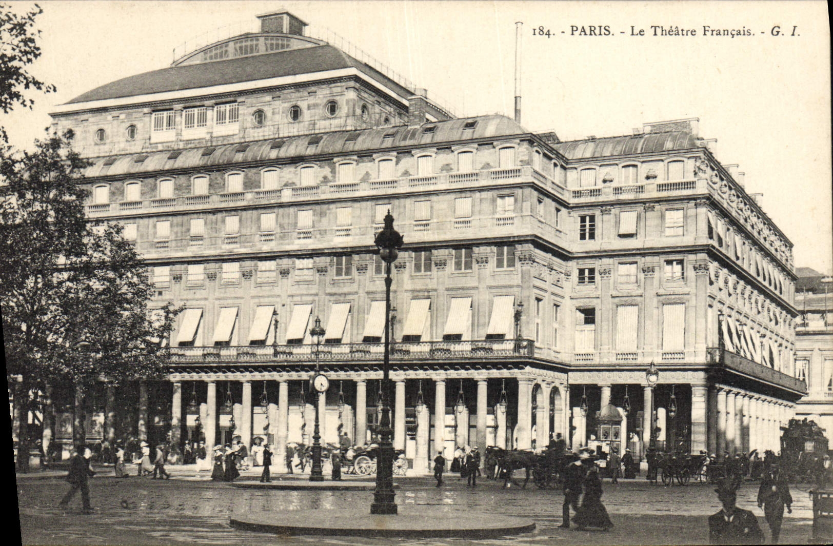 CPA Paris Le theatre francais
