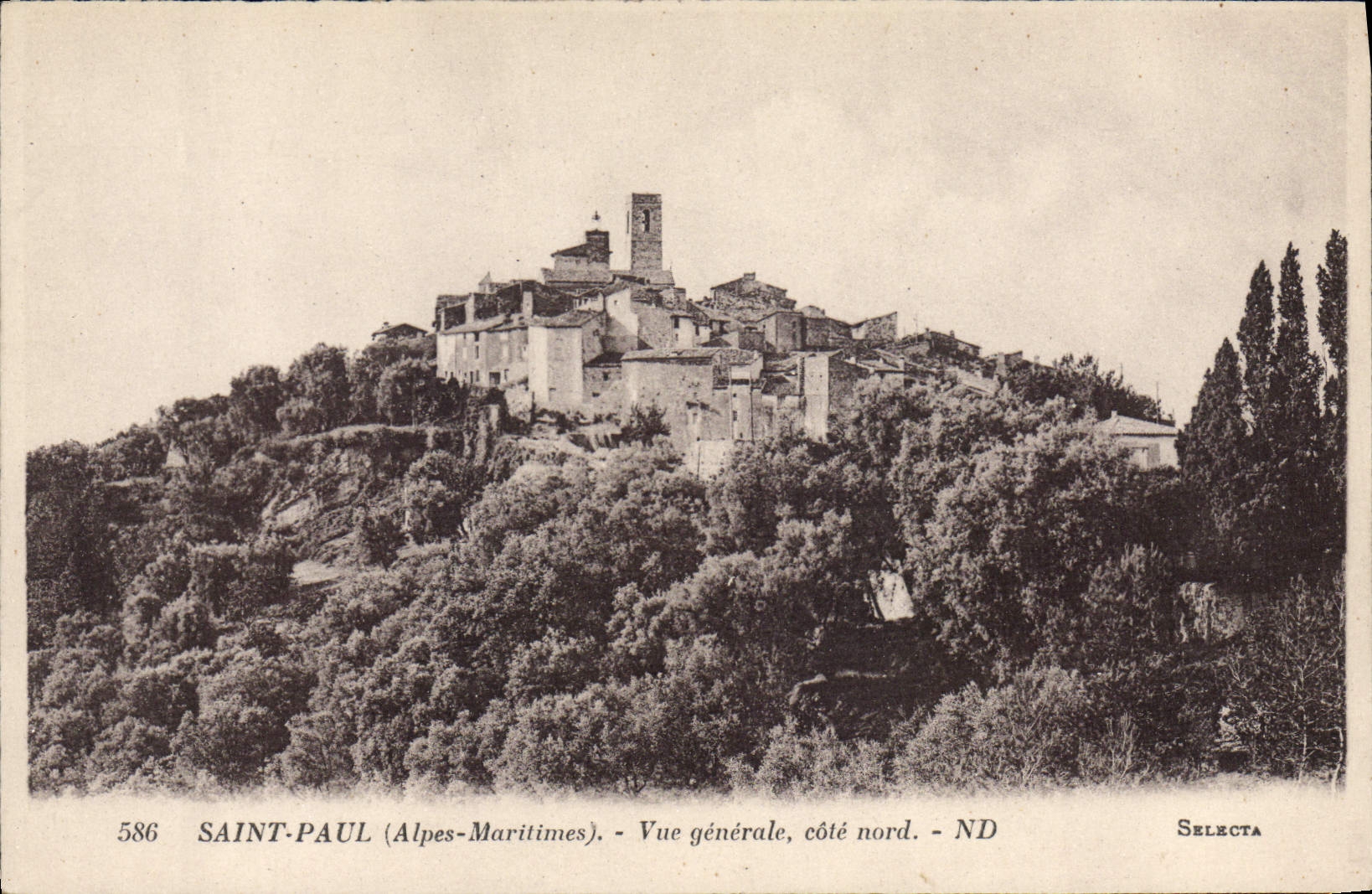 CPA Saint Paul Vue Generale Cote Nord