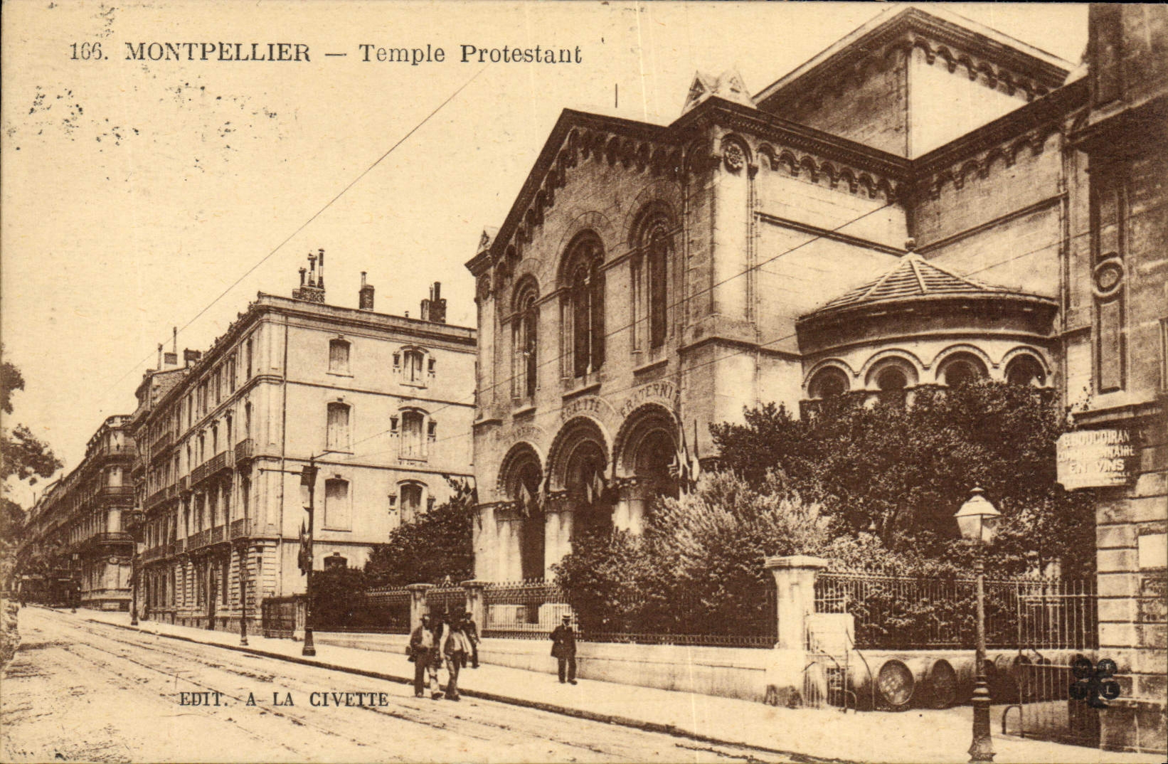 CPA Montpellier Temple protestant