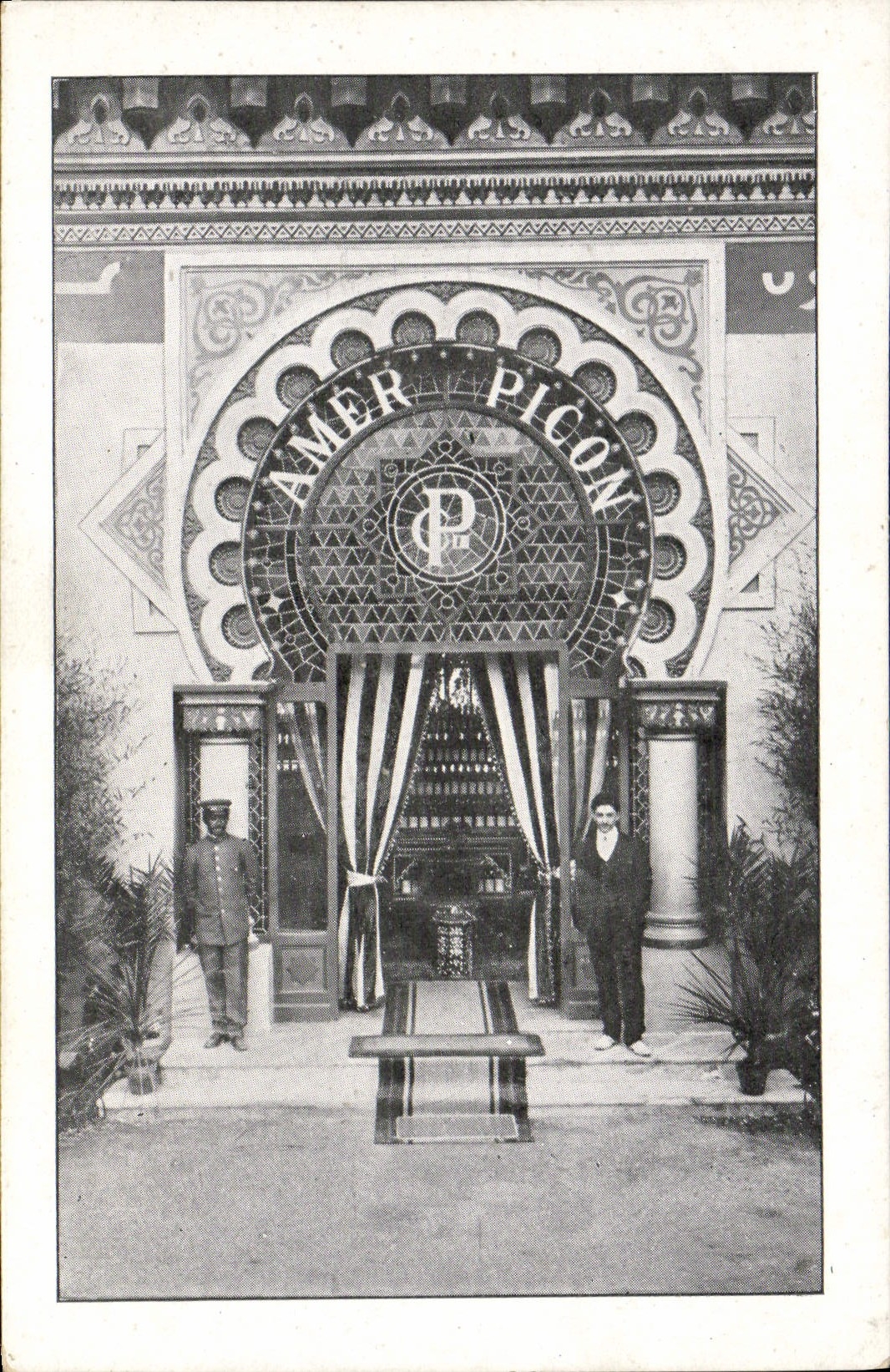 VINTAGE POSTCARD Brewery Picon Land-mark