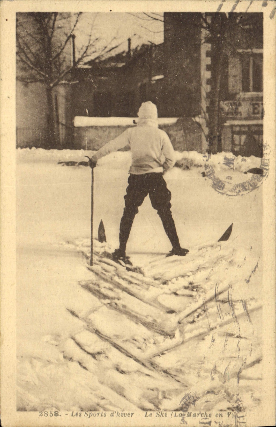 CPA Sports d'hiver Ski la marche en V