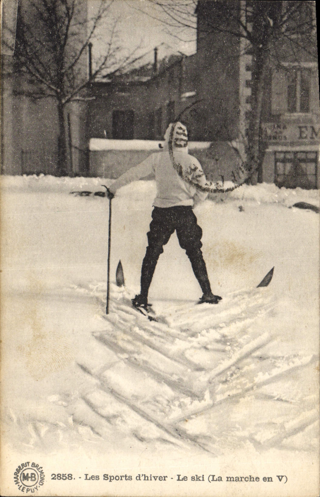 CPA Sports d'hiver Ski La marche en V