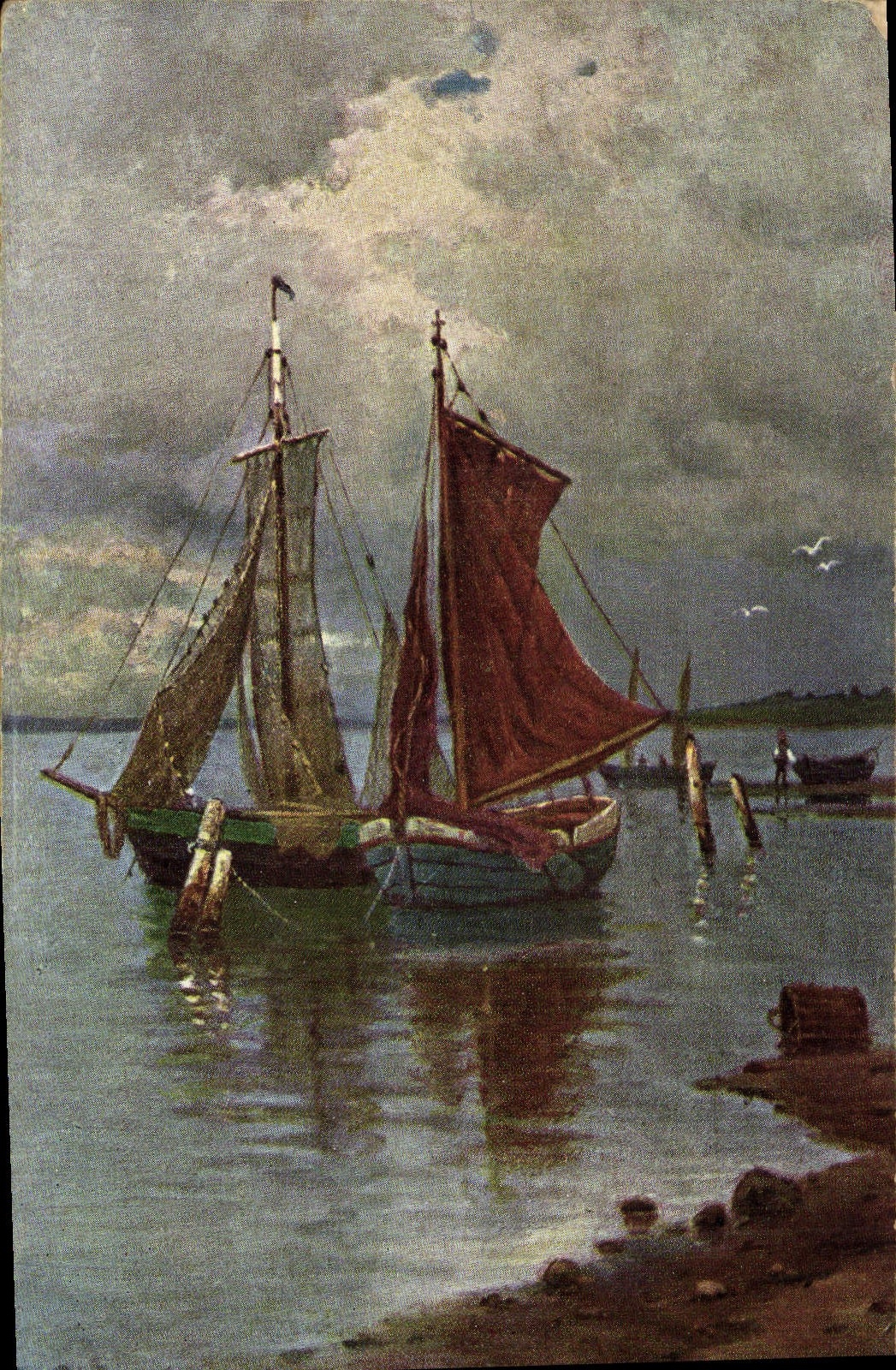 CPA Bateau Voilier 