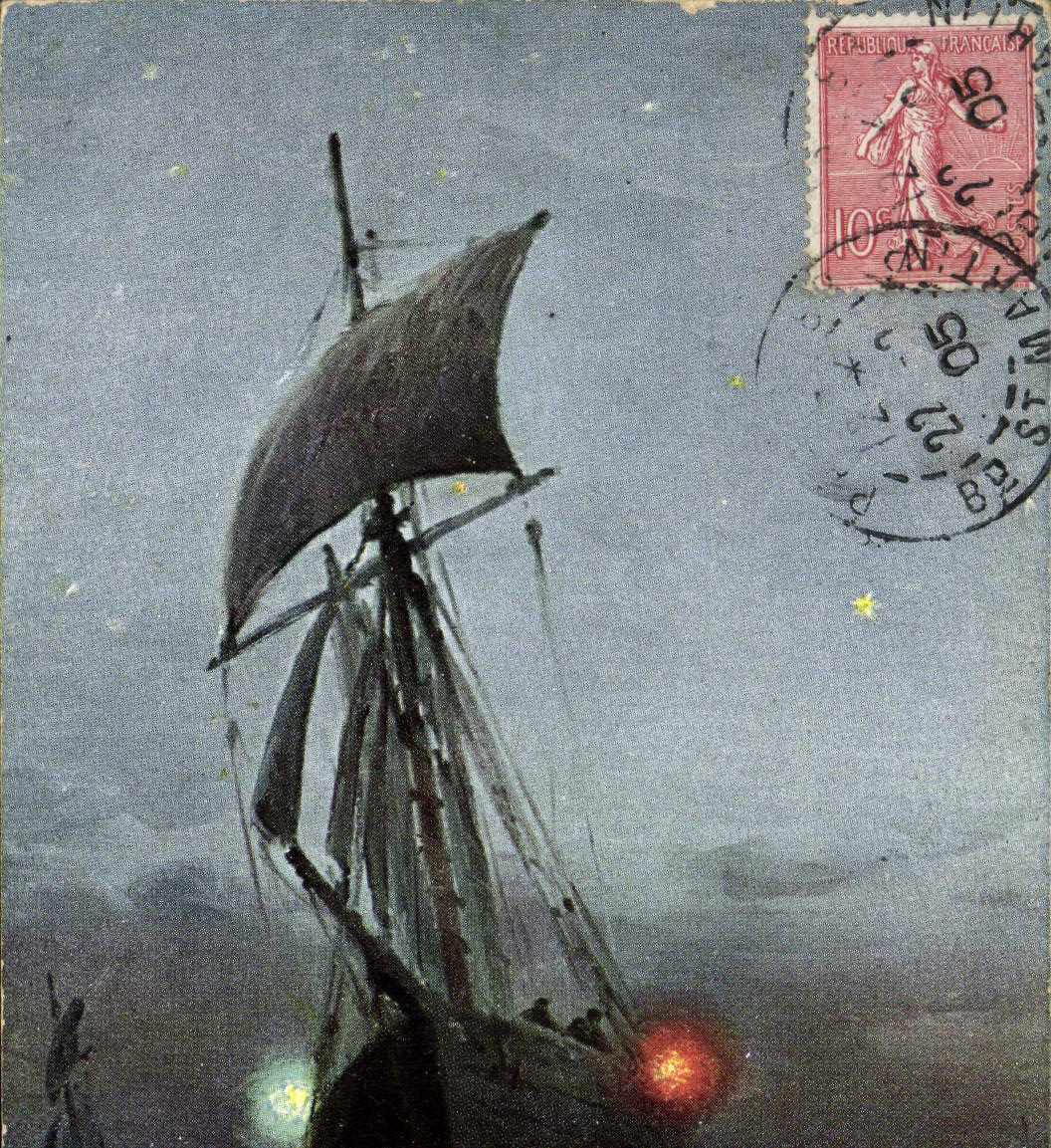 CPA Bateau Voilier 