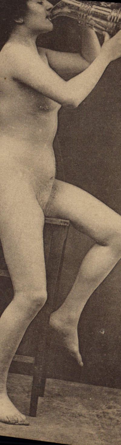 CPA Nu erotique Femme 