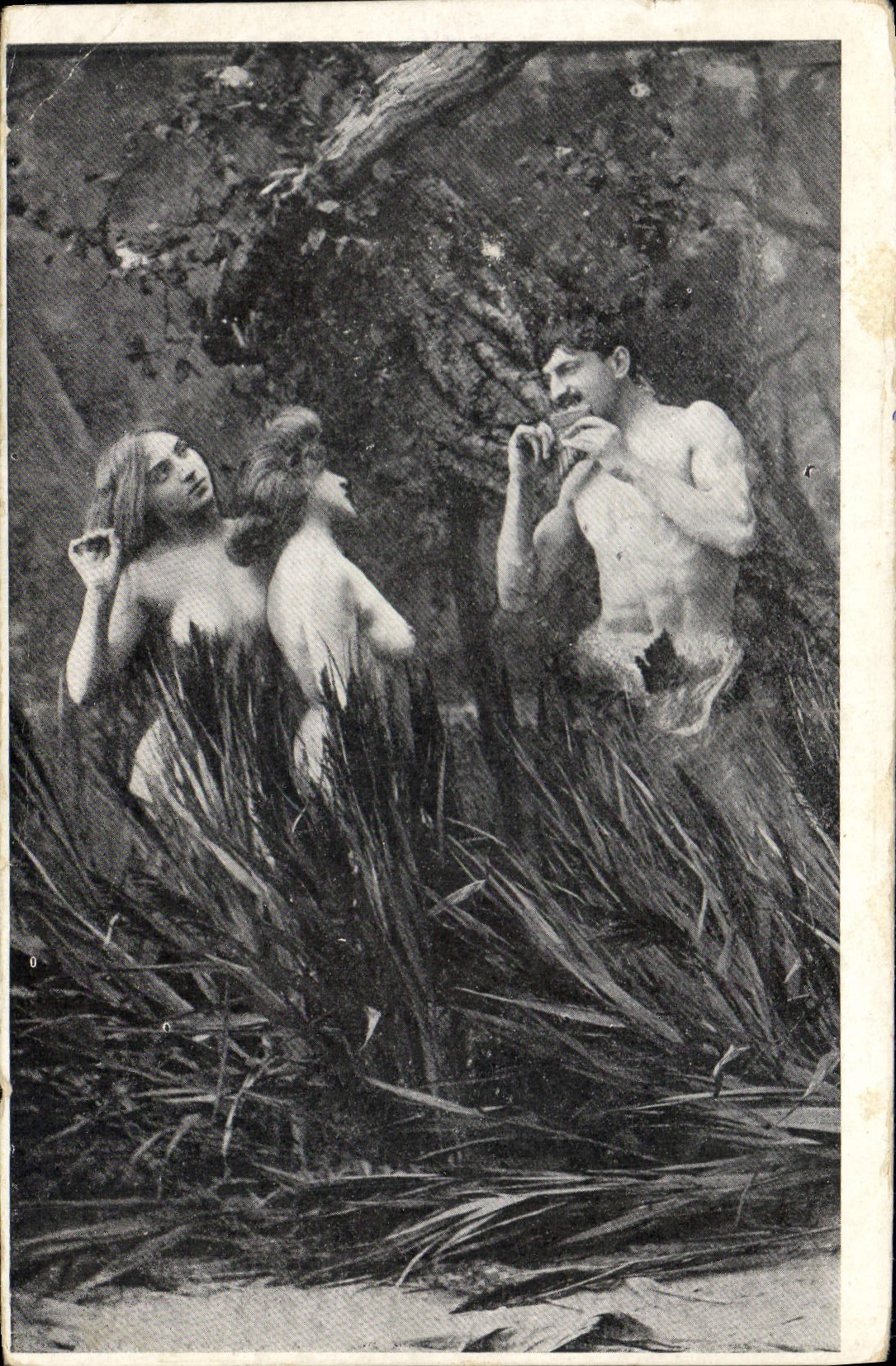 CPA Nu erotique Femme