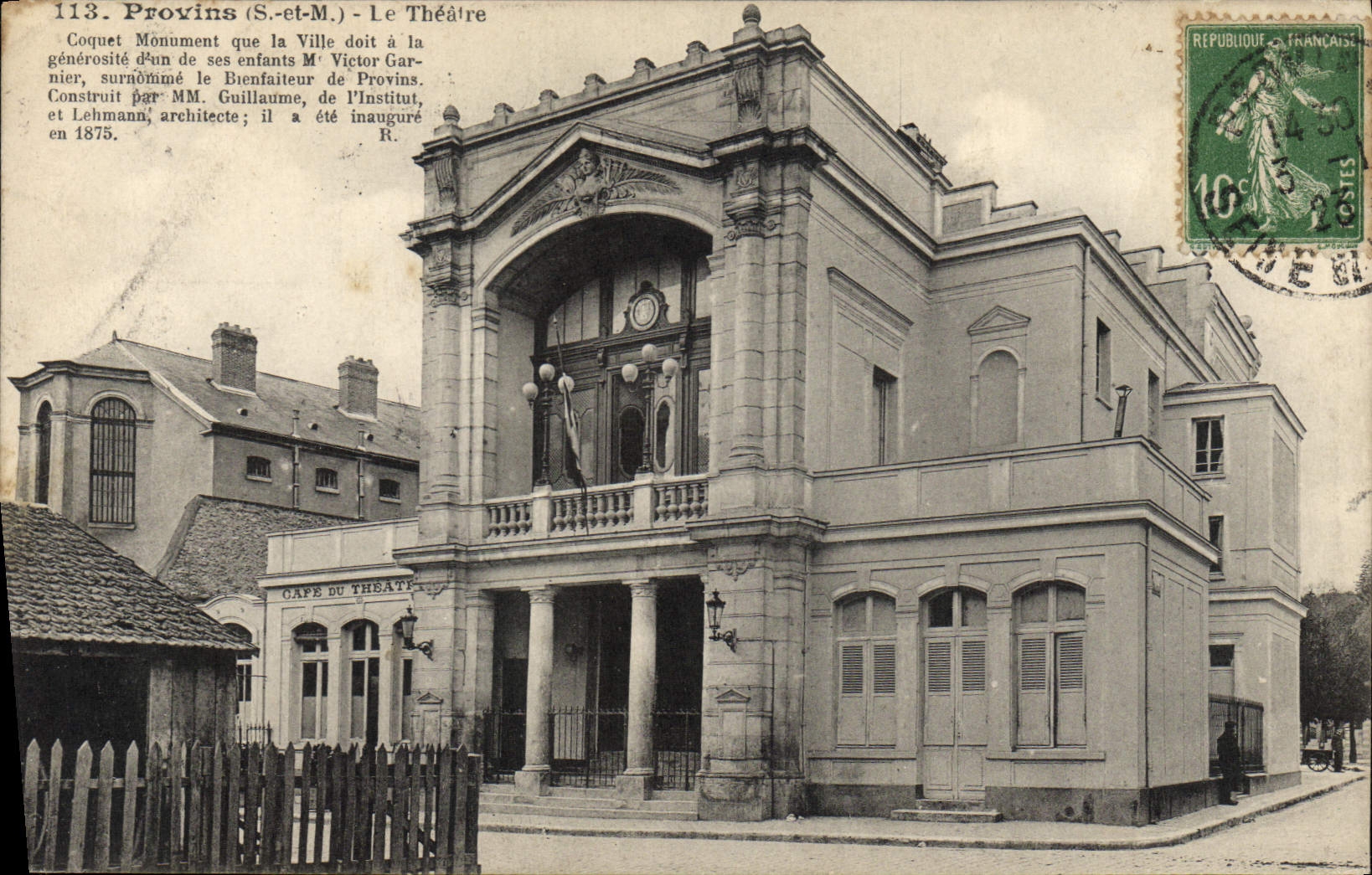 CPA Provins Le Theatre 