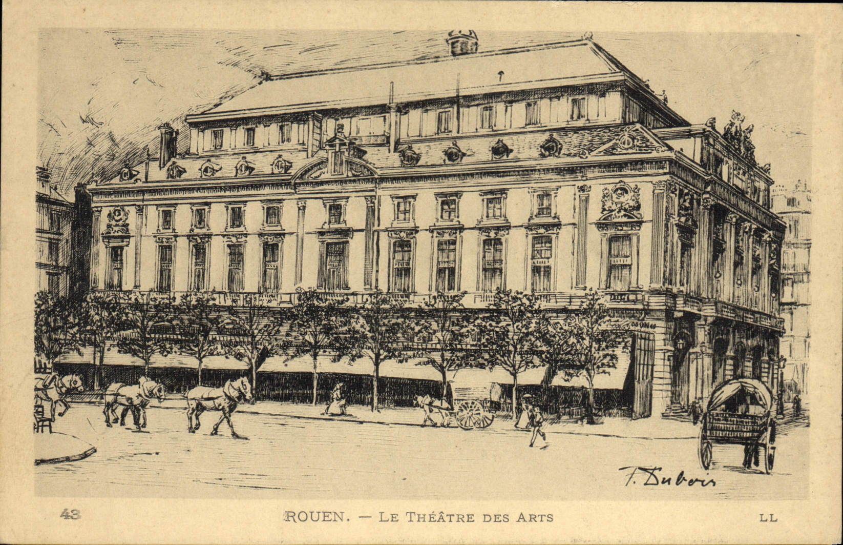 CPA Theatre des Arts Rouen 
