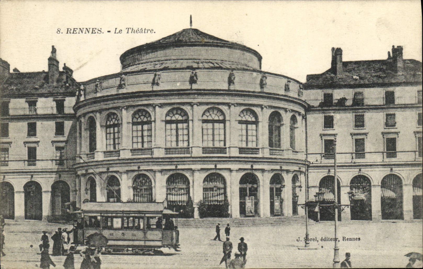 CPA Theatre Rennes Tramway
