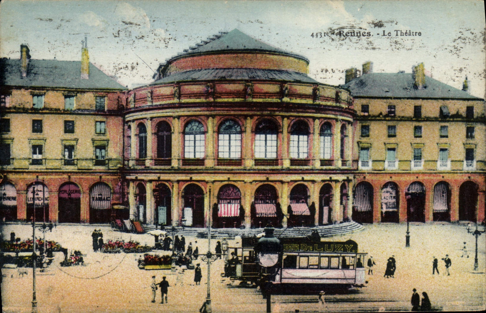 CPA Theatre Rennes Tramway Luzy 