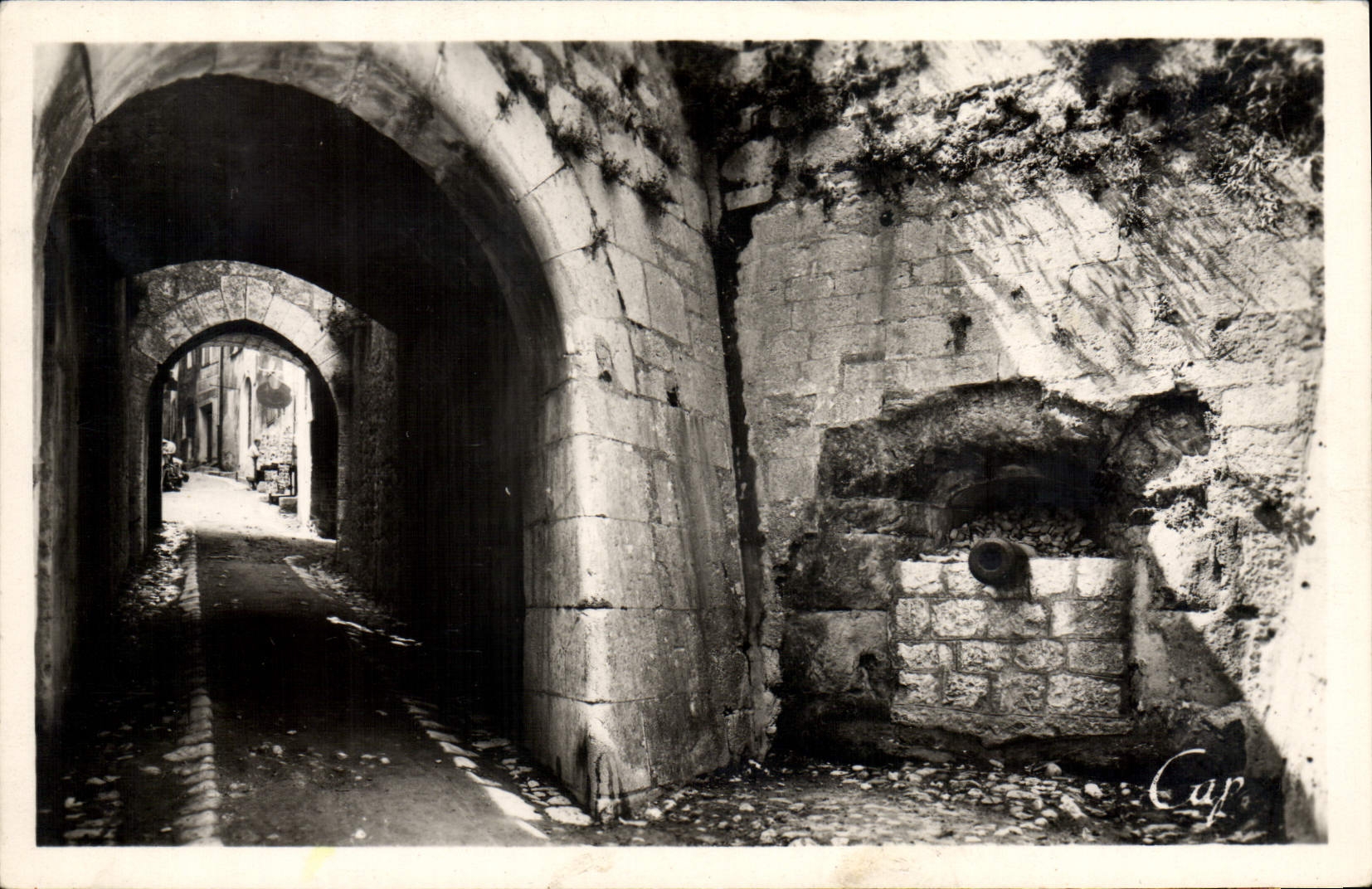 CPA Saint Paul de Vence Porte du Canon