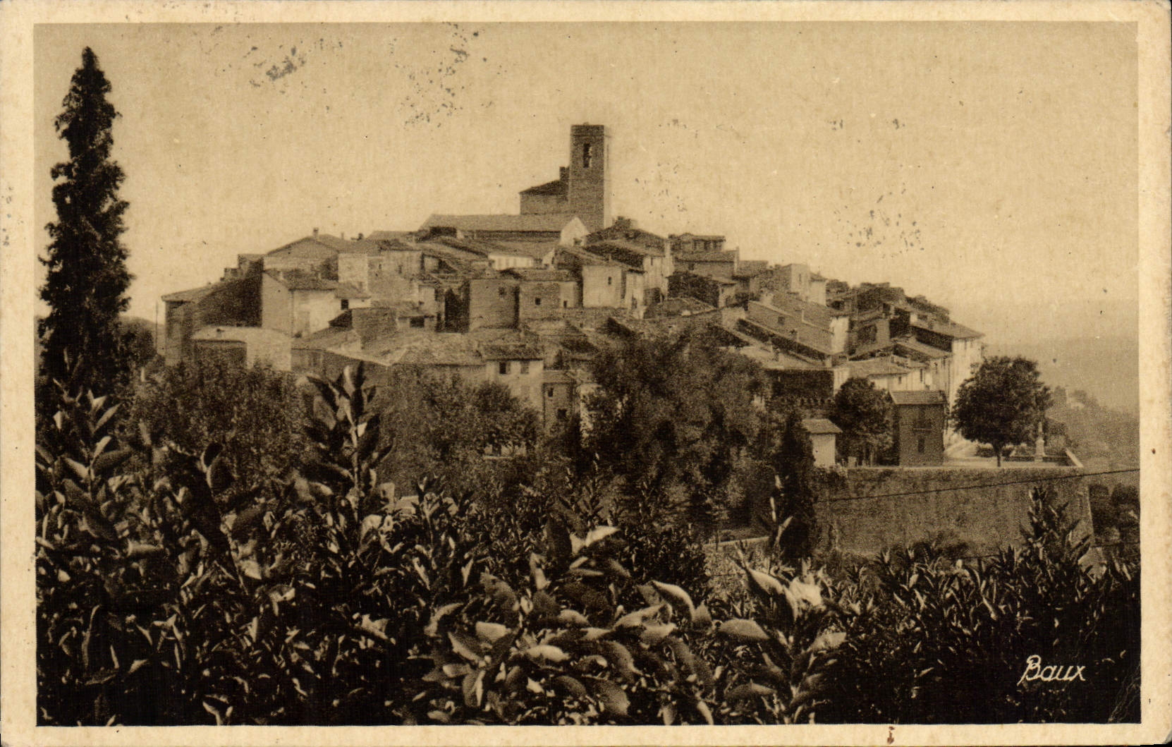 CPA Saint Paul de Vence Vue Generale