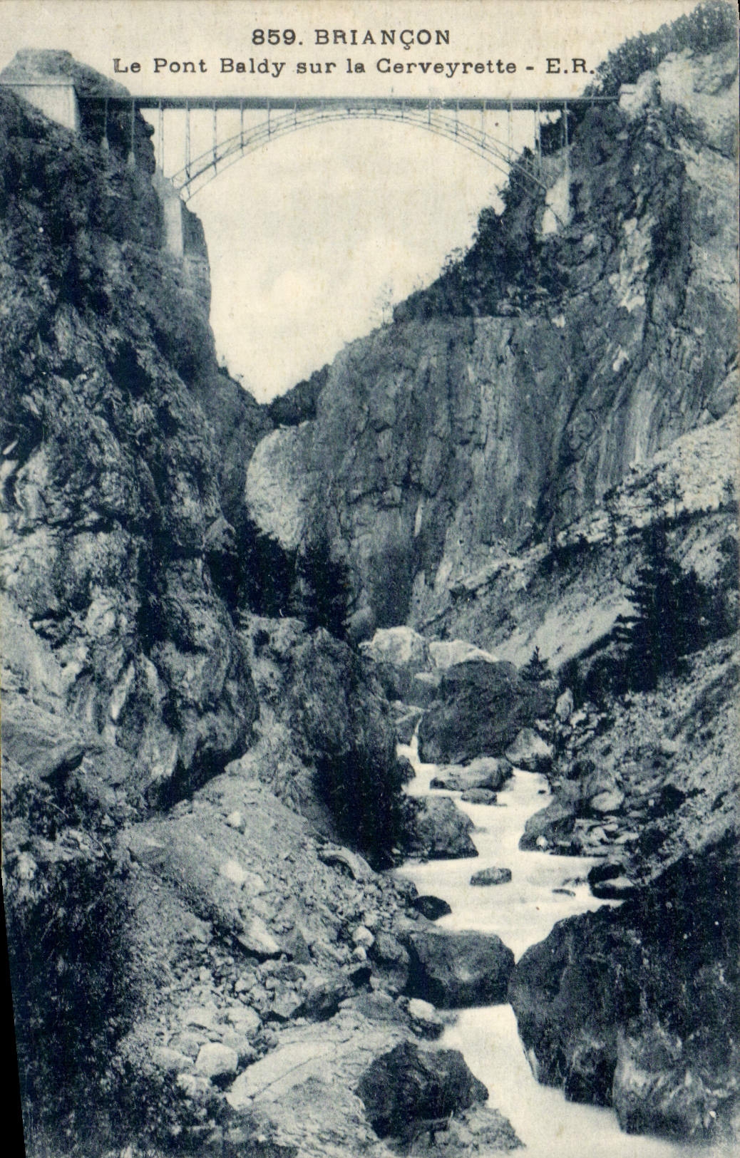 CPA Briancon Le Pont Baldy Sur la Cerveyrette
