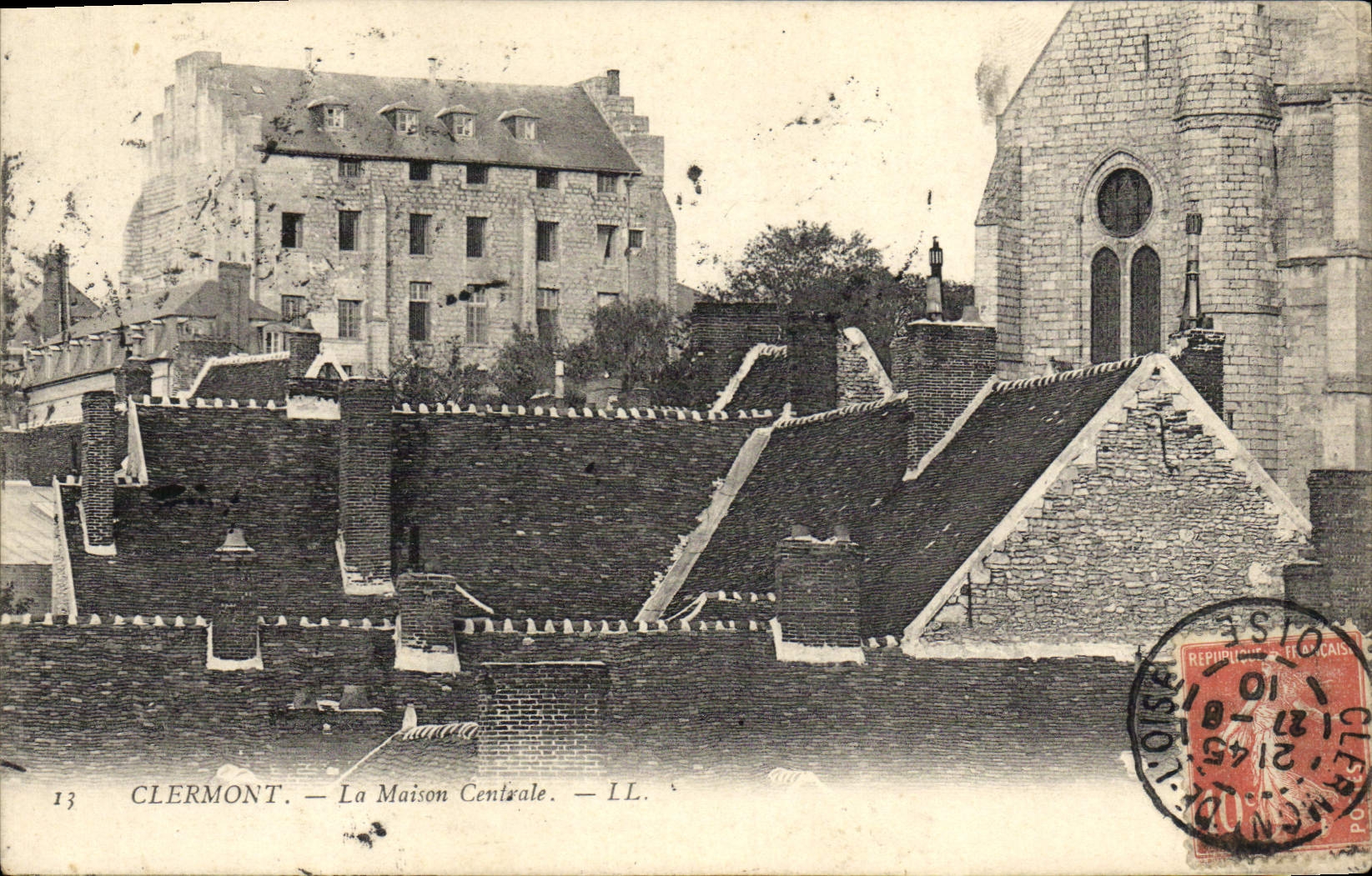 CPA Prison Clermont La maison centrale