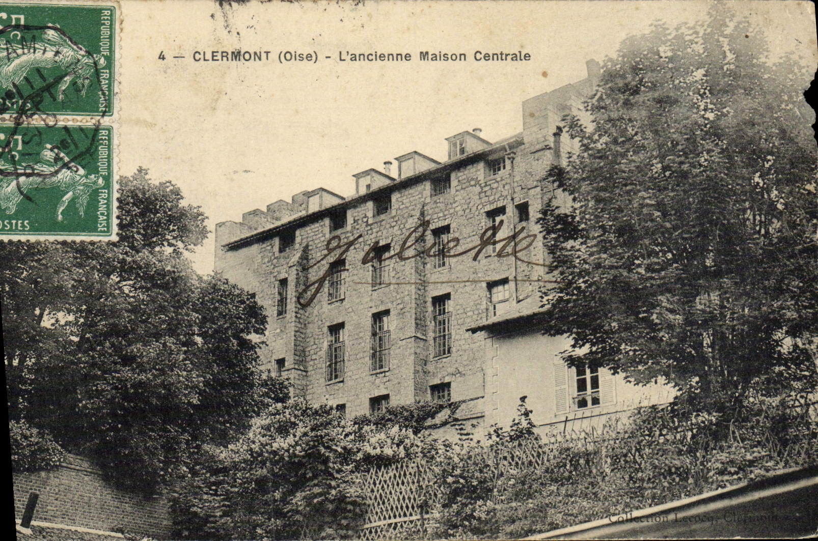 CPA Prison Clermont L'ancienne maison centrale