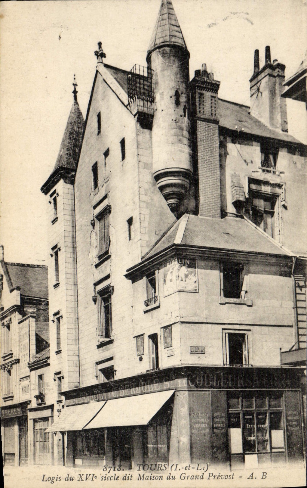 CPA Prison Tours logis du 16eme dit maison du grand Prevost 