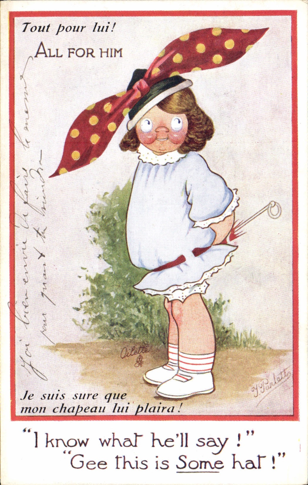 CPA Fantaisie Illustrateur Enfant