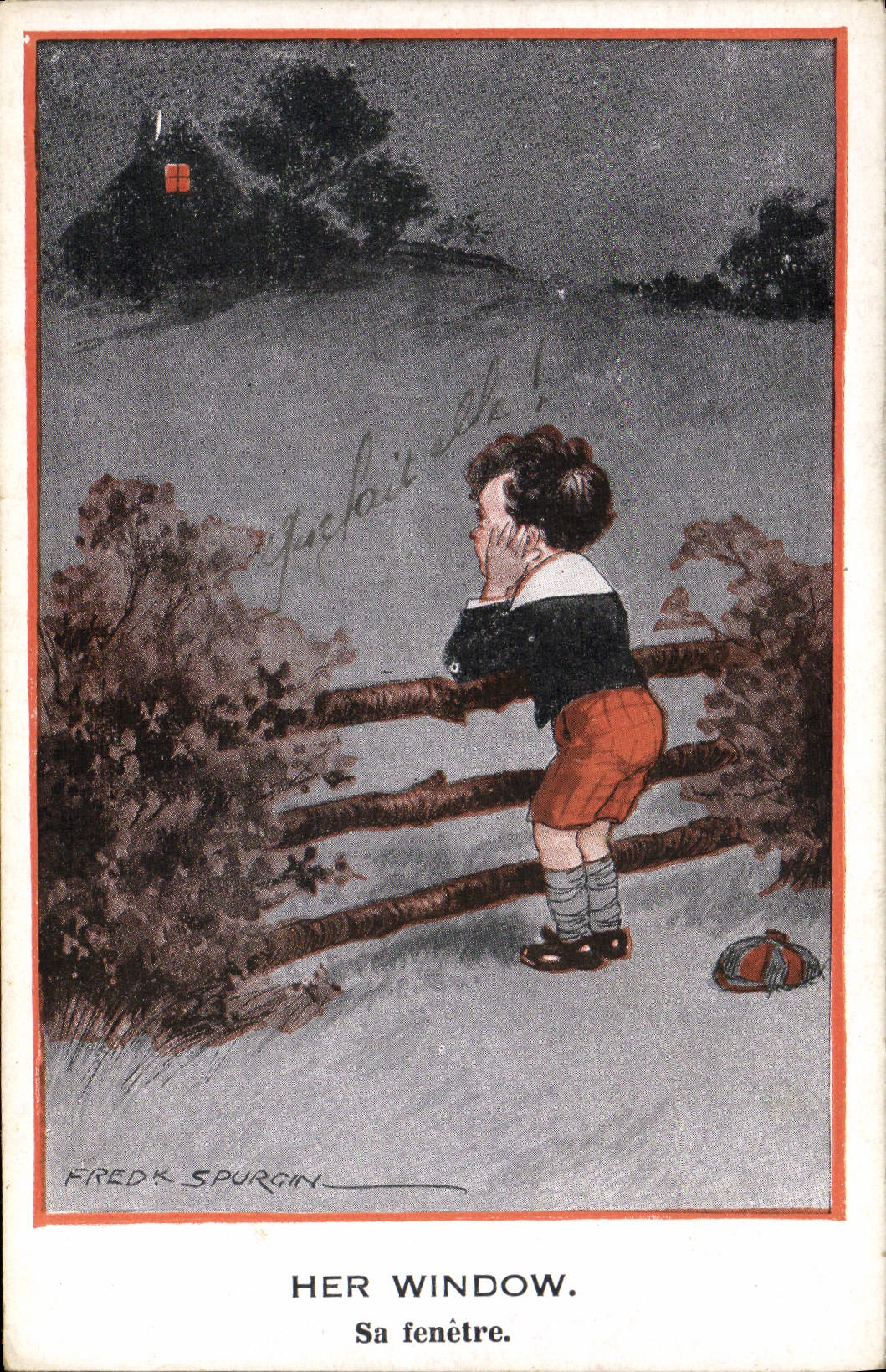 CPA Fantaisie Illustrateur Enfant Fred Spurgin