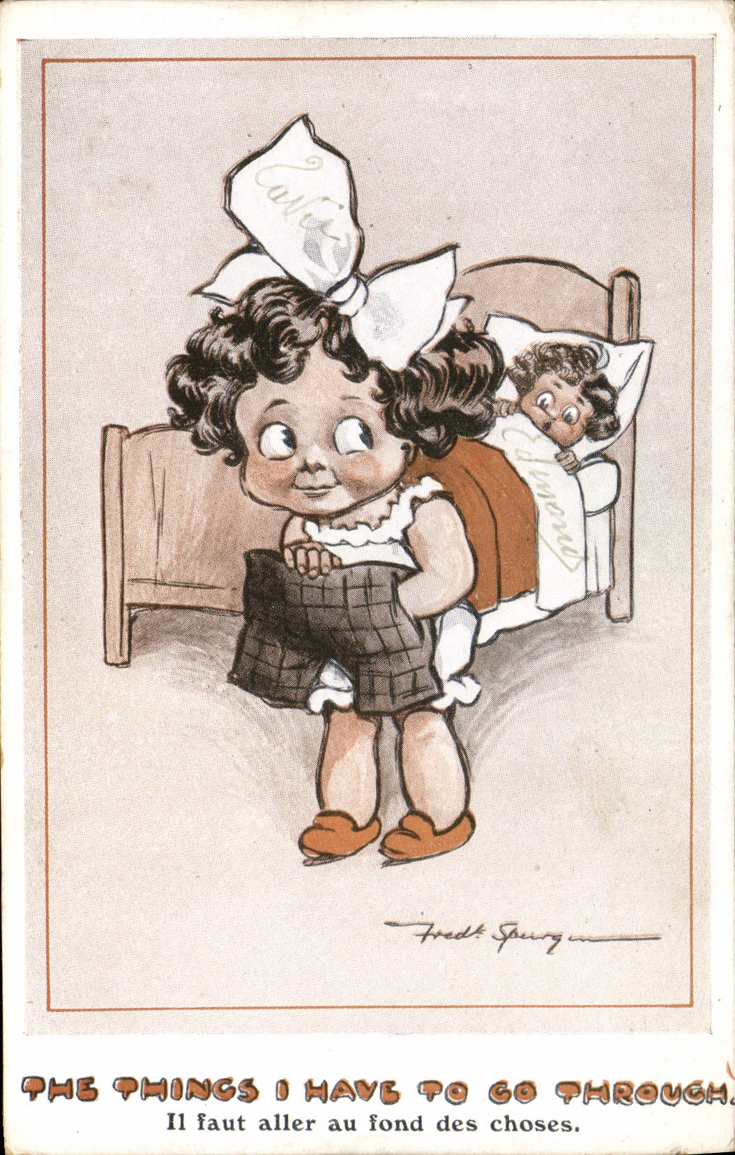 CPA Fantaisie Illustrateur Enfants Fred Spurgin 