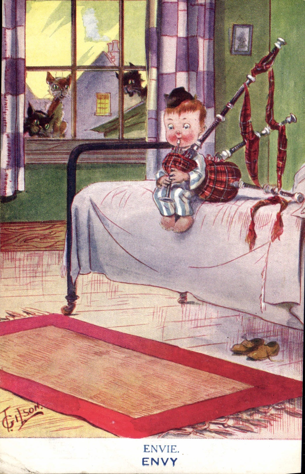 CPA Fantaisie Illustrateur Enfant