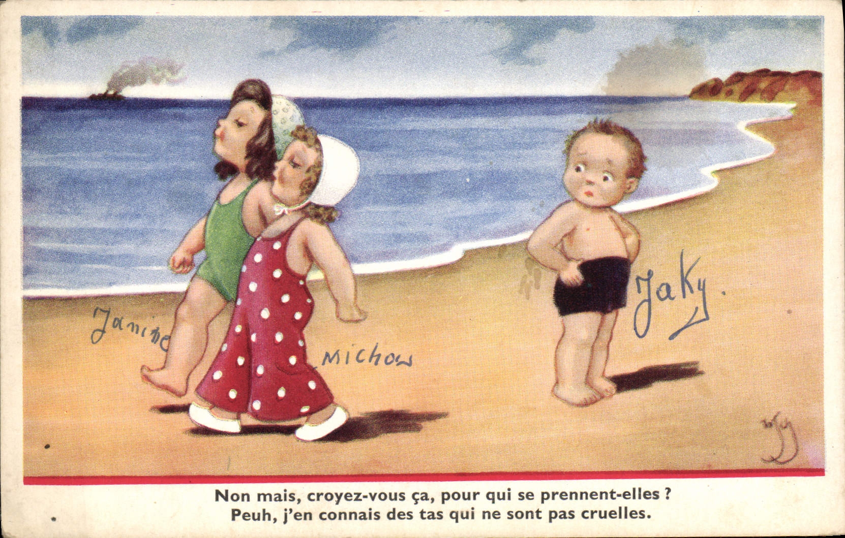 CPA Fantaisie Illustrateur Enfants